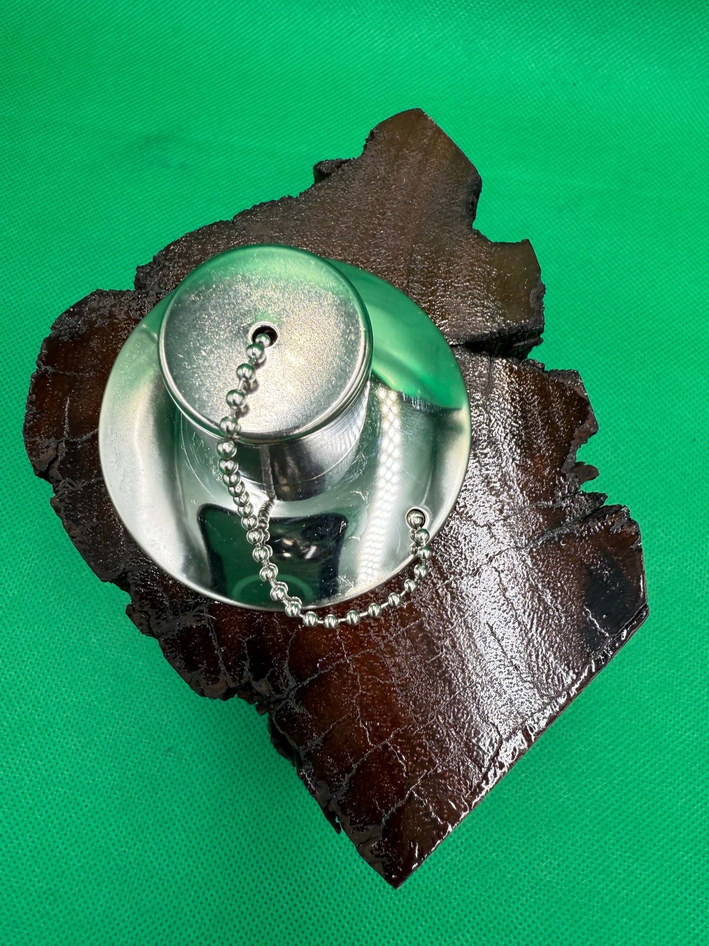 Recycled Wooden Oil Burner Small 10