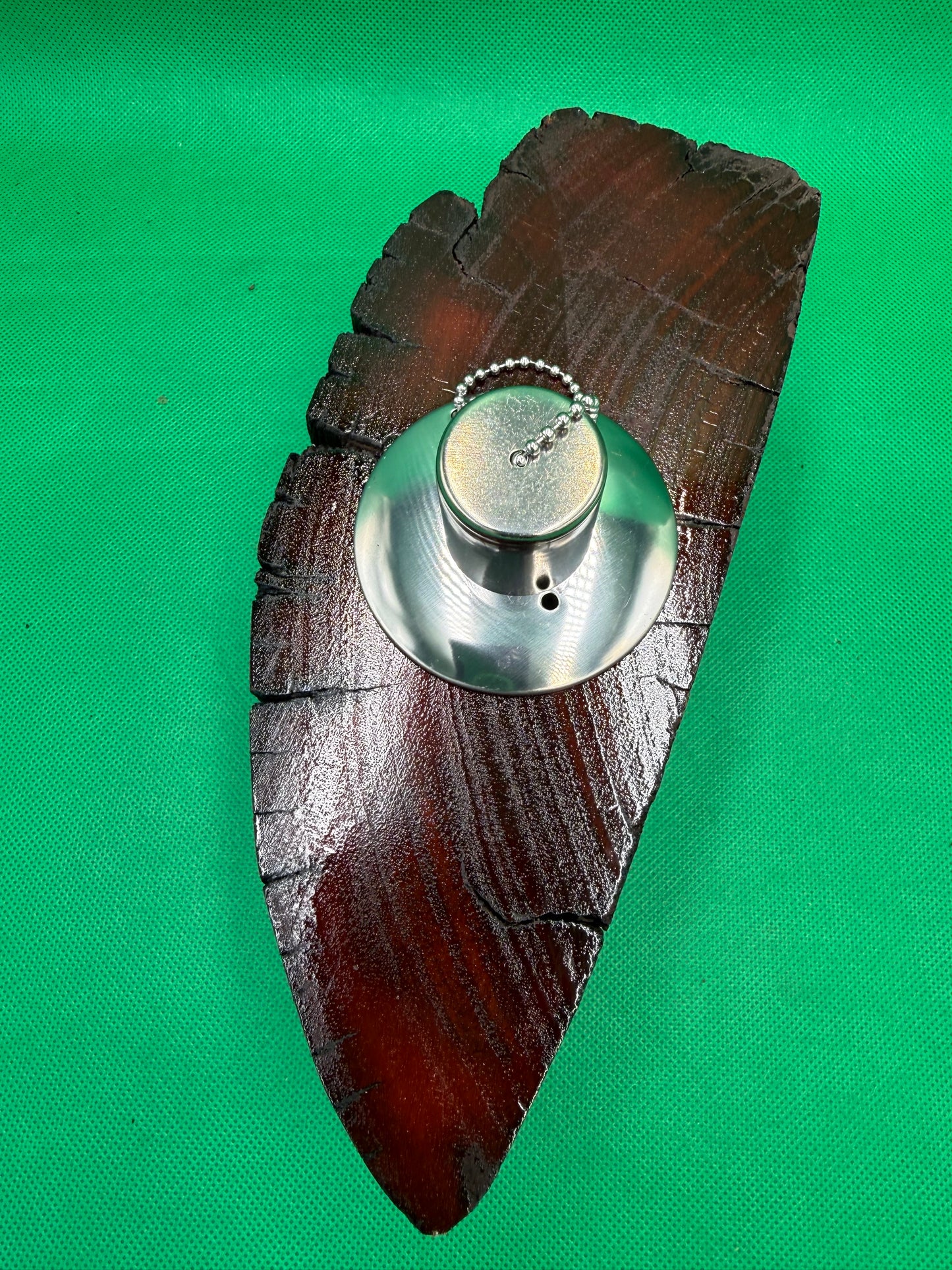 Recycled Wooden Oil Burner Large 121