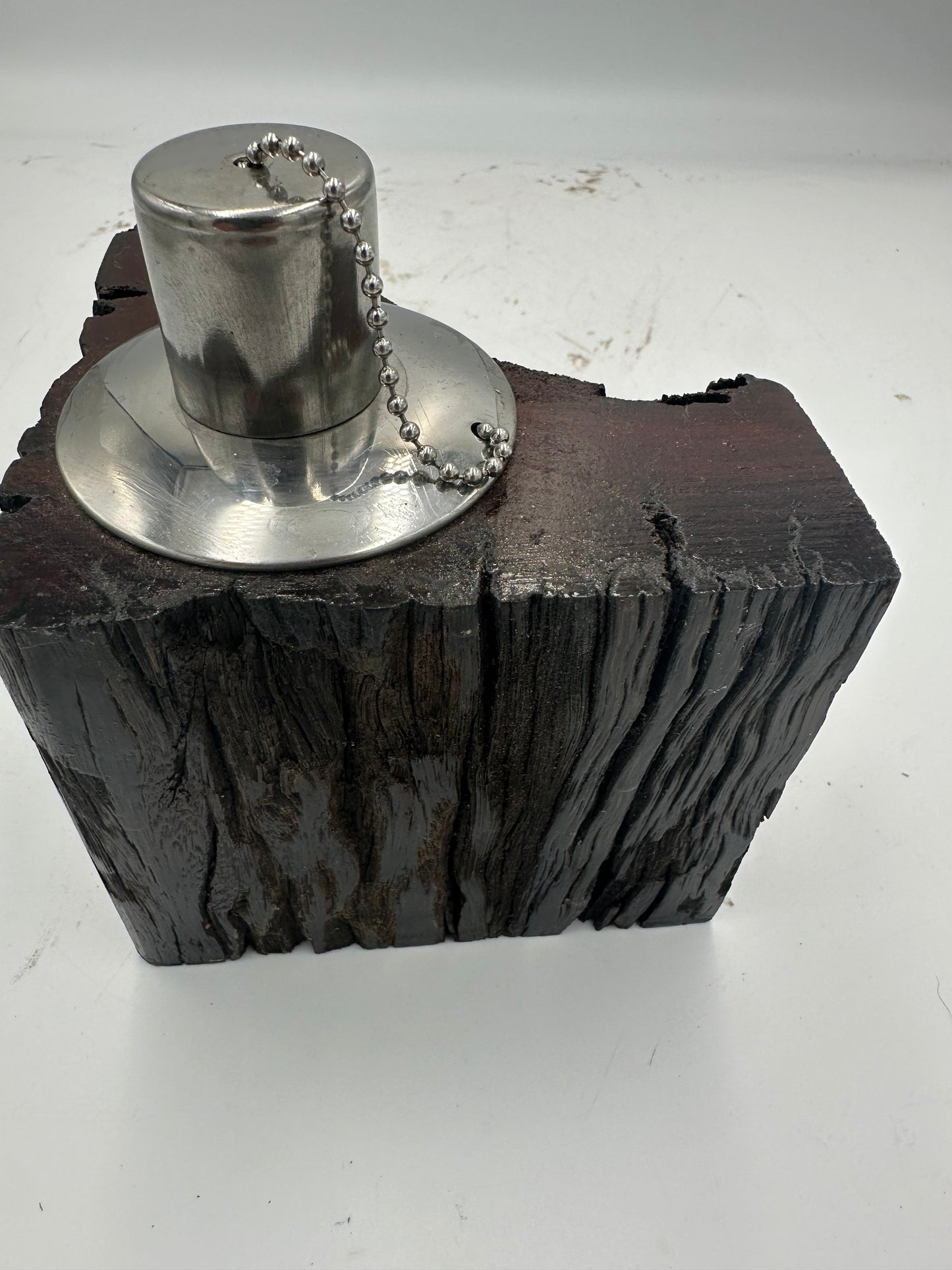 Recycled Wooden Oil Burner Small 64