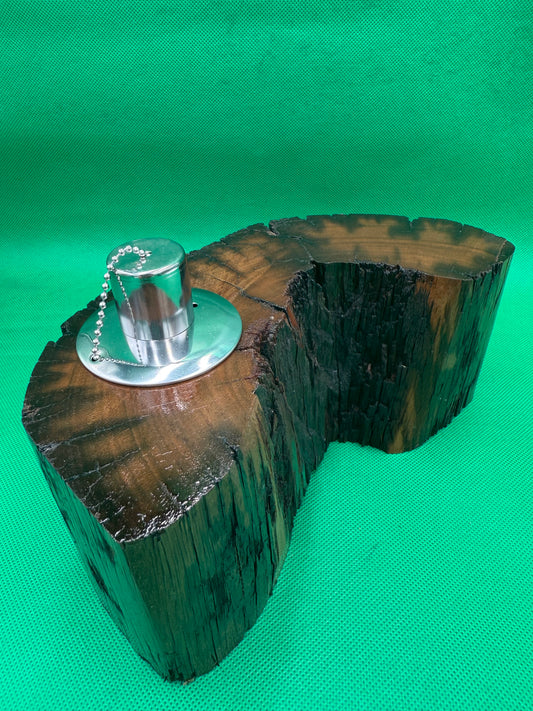 Recycled Wooden Oil Burner Large 122