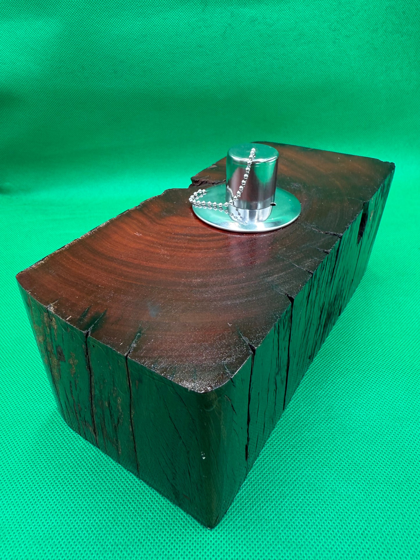 Recycled Wooden Oil Burner Large 95