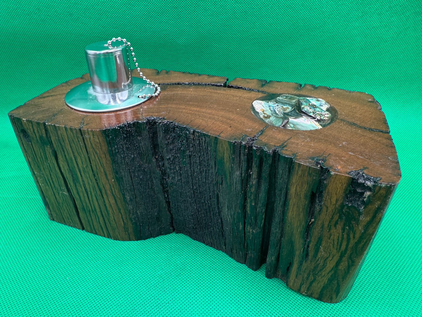 Recycled Wooden Oil Burner Large 90
