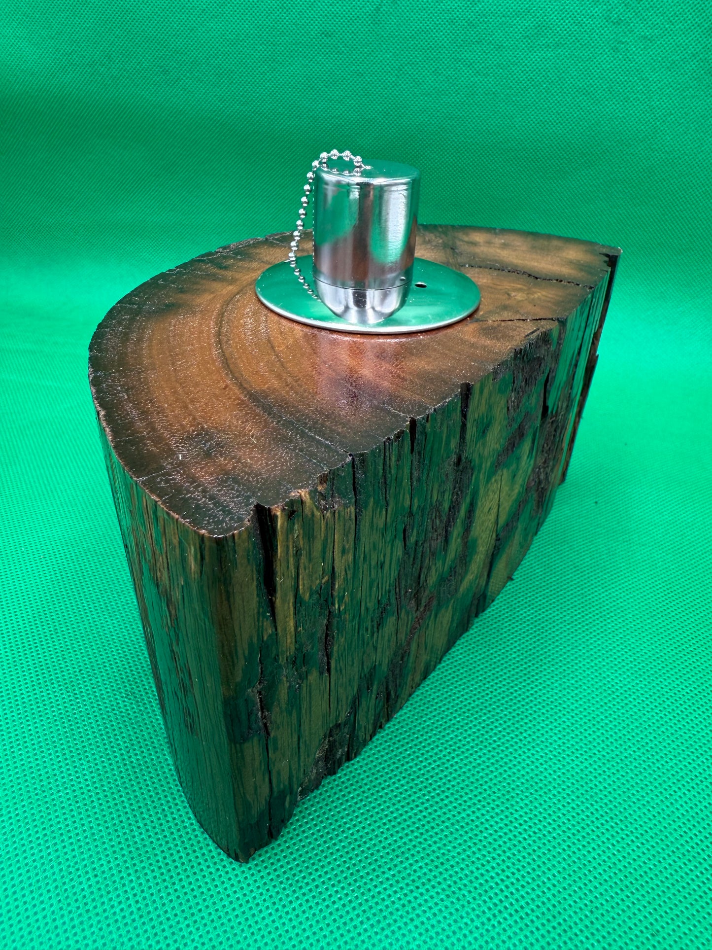 Recycled Wooden Oil Burner Large 16
