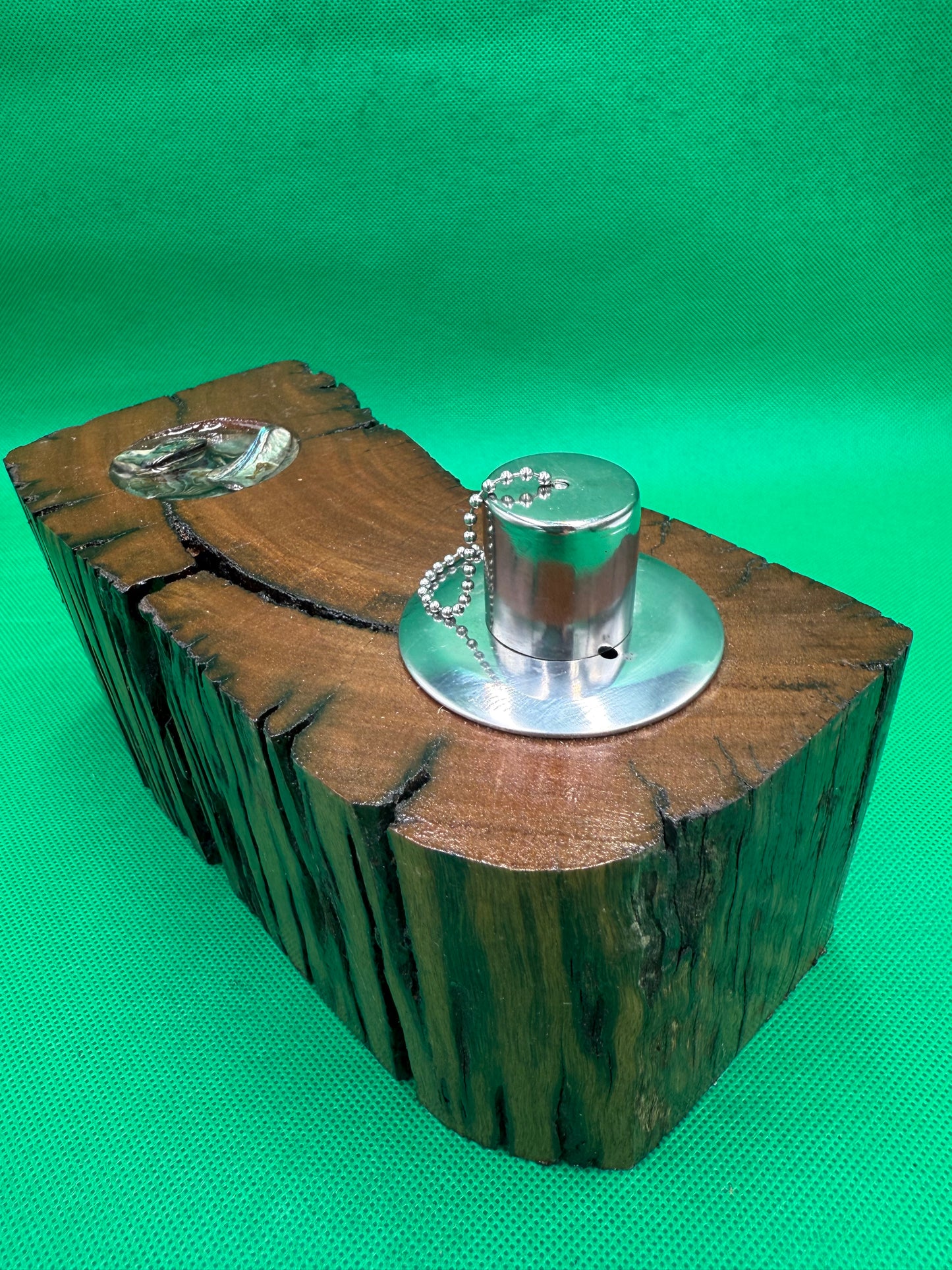 Recycled Wooden Oil Burner Large 90