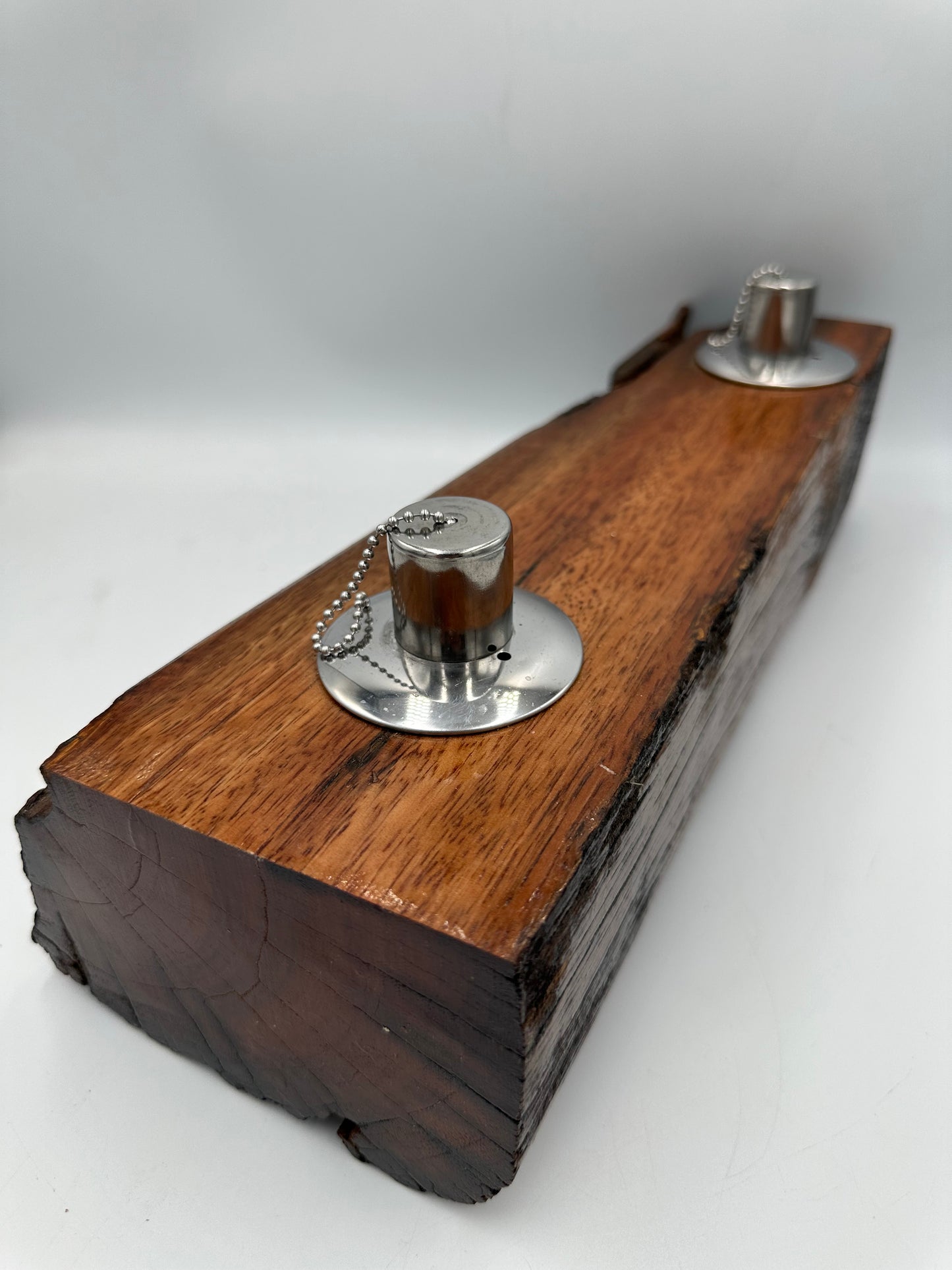 Log Recycled Wooden Oil Burner 73