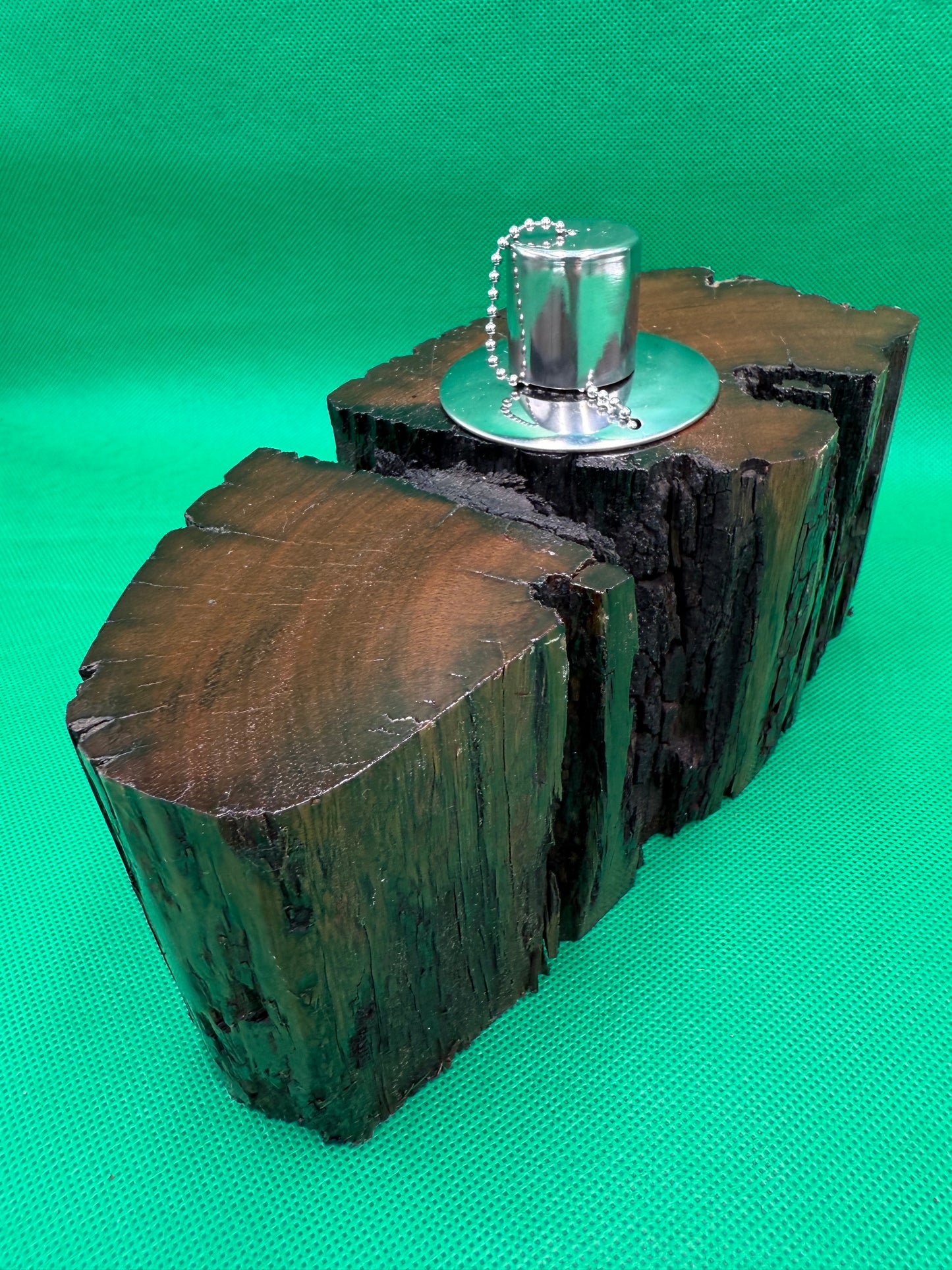 Recycled Wooden Oil Burner 100