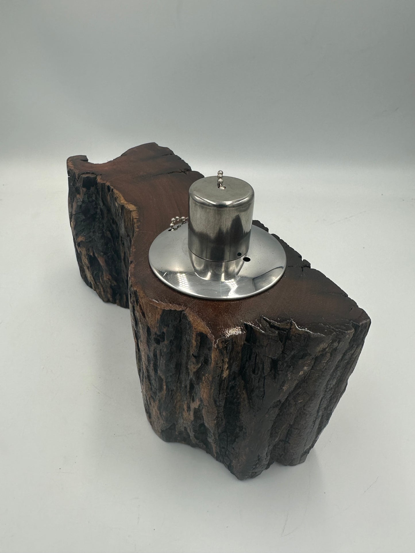 Recycled Wooden Oil Burner Large 35