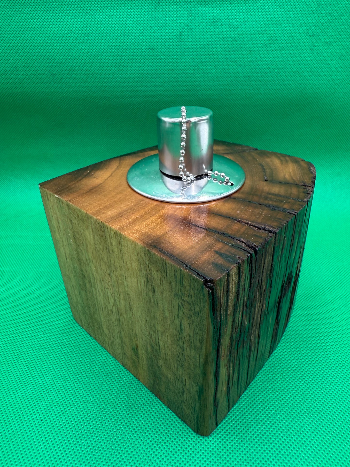 Recycled Wooden Oil Burner Small 102