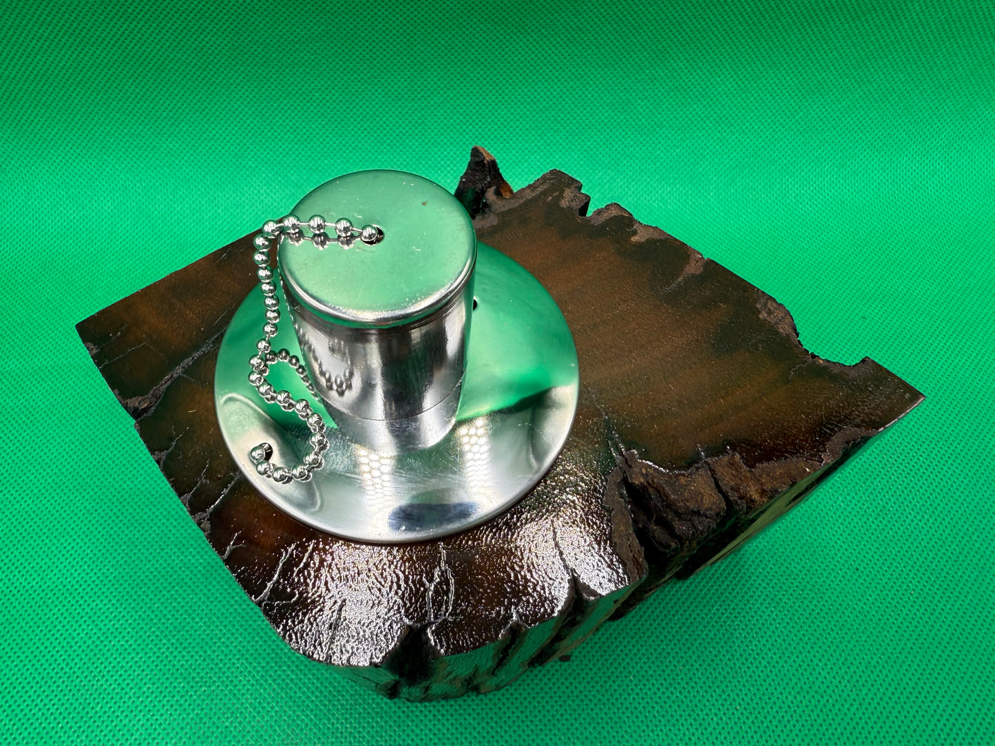Recycled Wooden Oil Burner Small 41