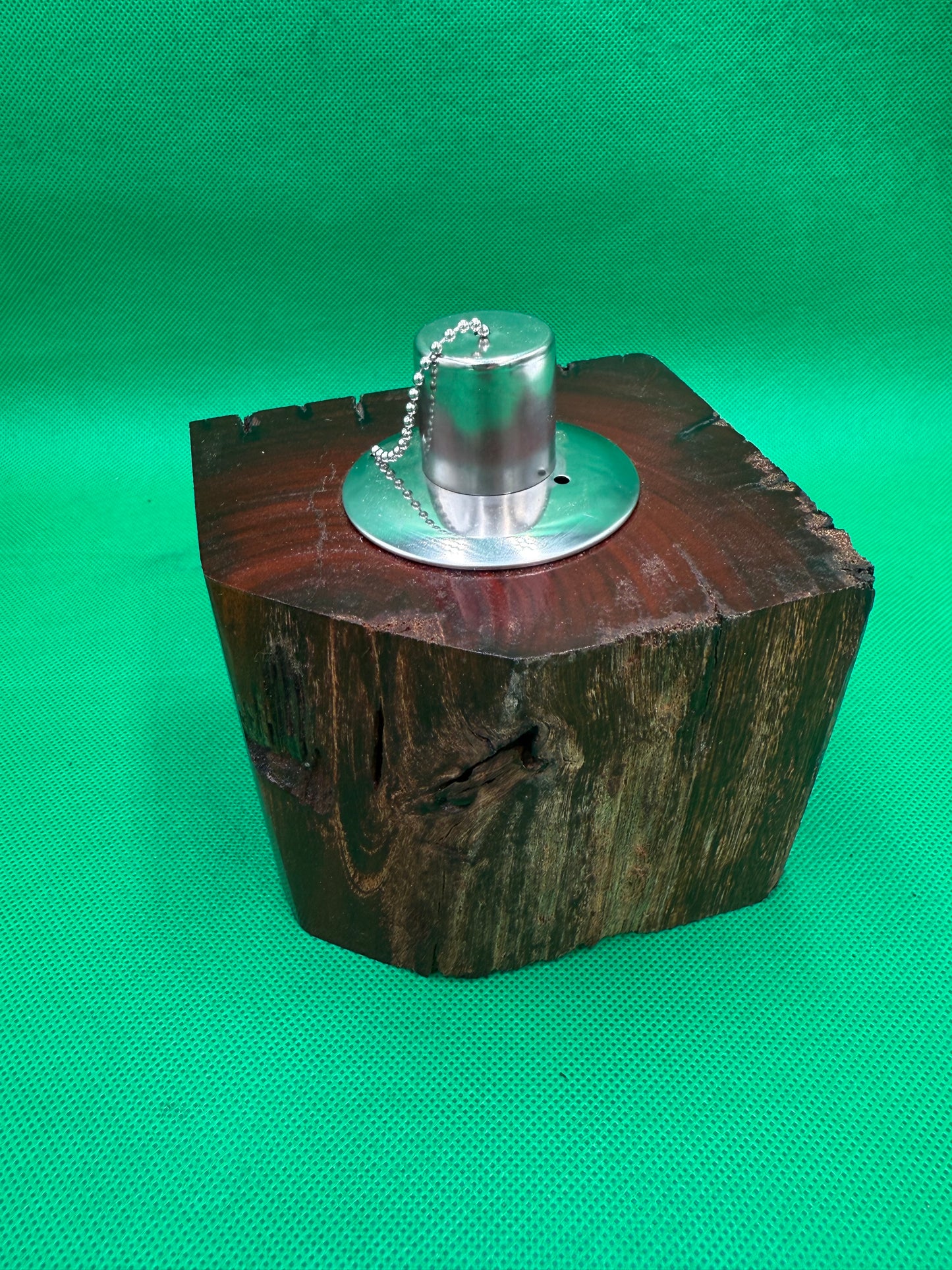 Recycled Wooden Oil Burner Small 110
