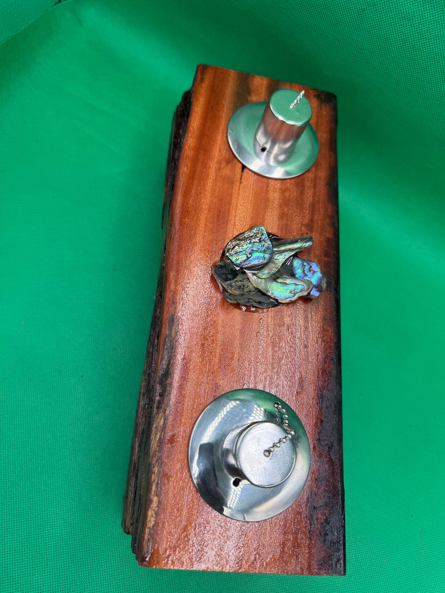 Log Recycled Wooden Oil Burner 74