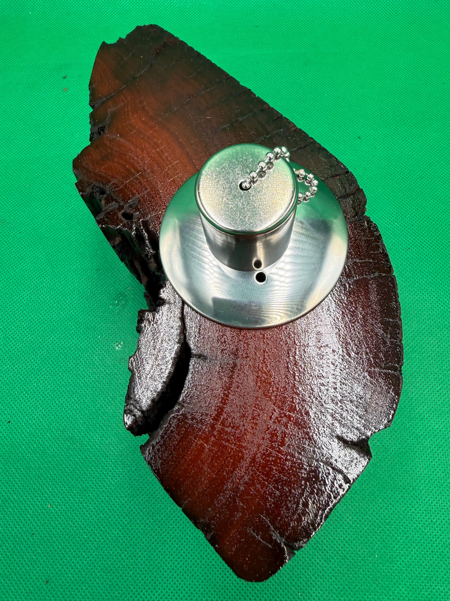 Recycled Wooden Oil Burner Large 20