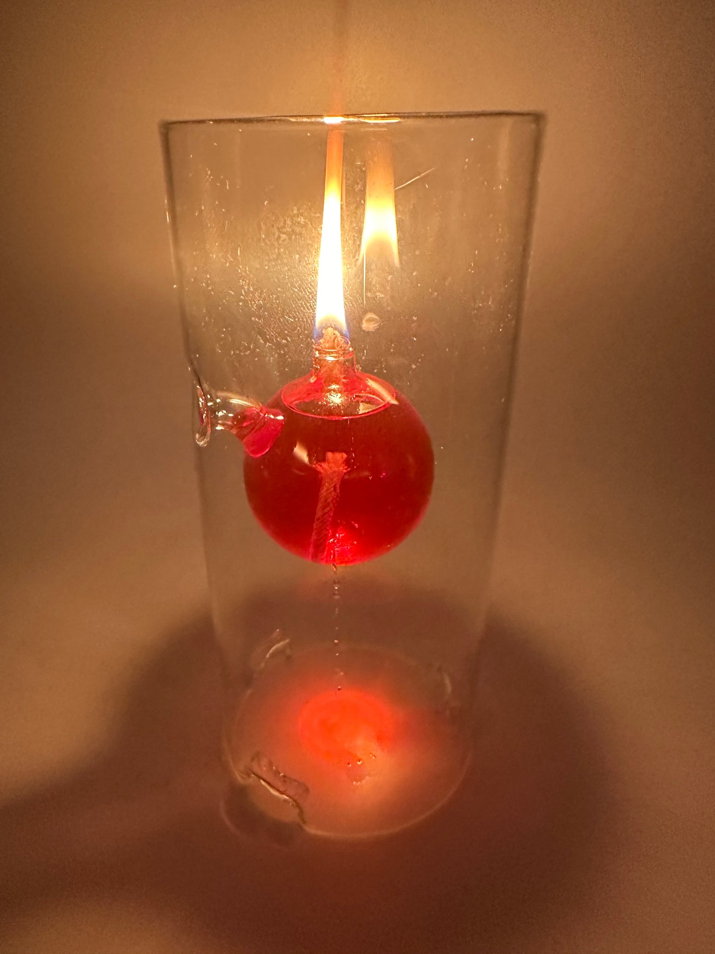 Glass Floating Ball Oil Burner