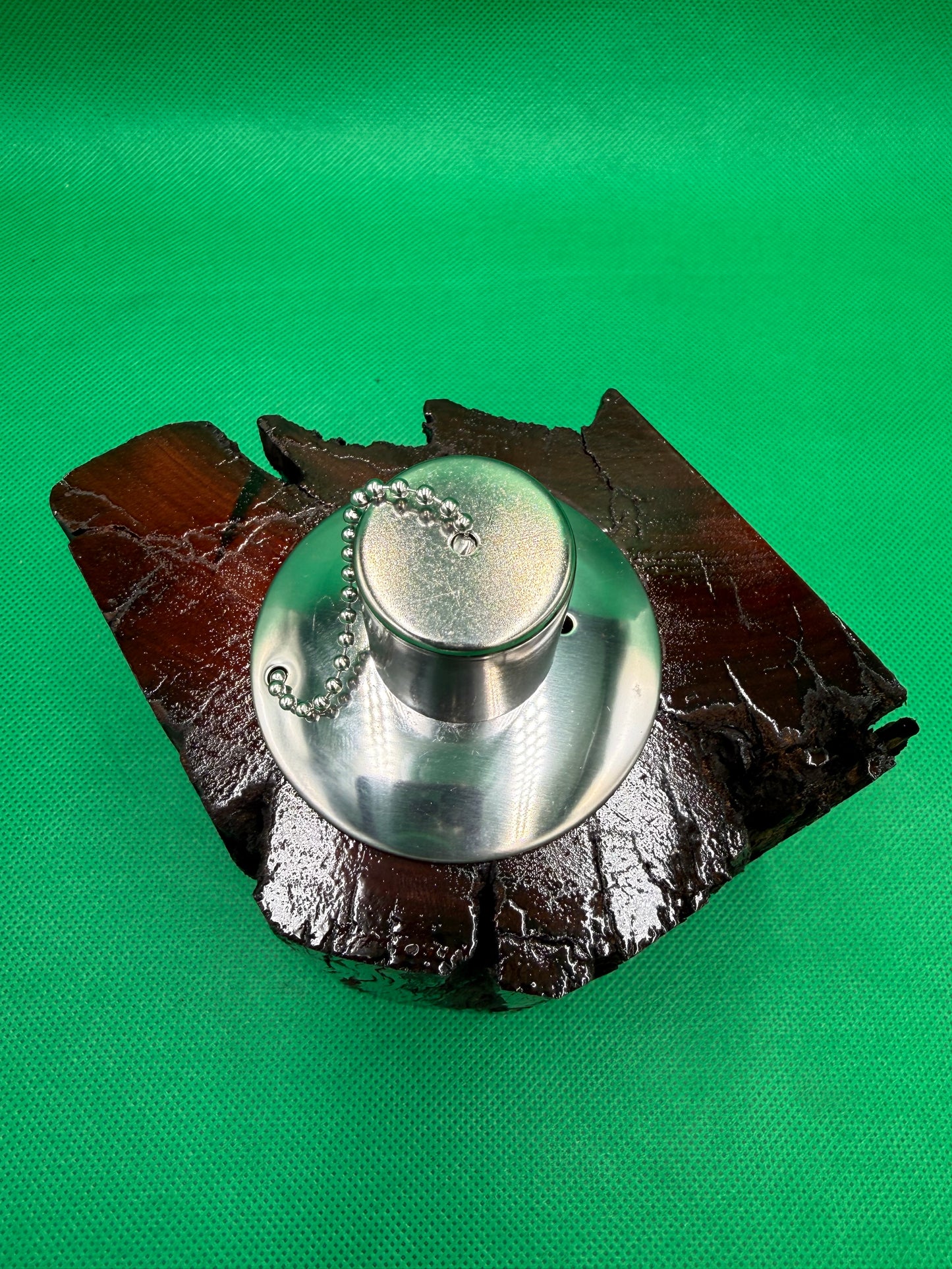 Recycled Wooden Oil Burner Small 88