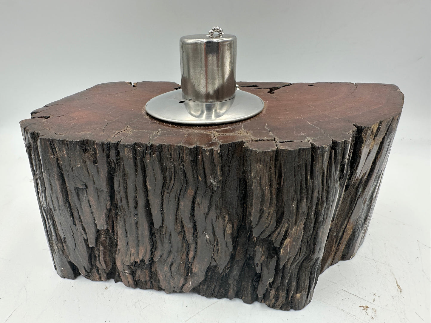 Recycled Wooden Oil Burner Large 21