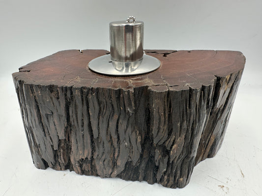 Recycled Wooden Oil Burner Large 21