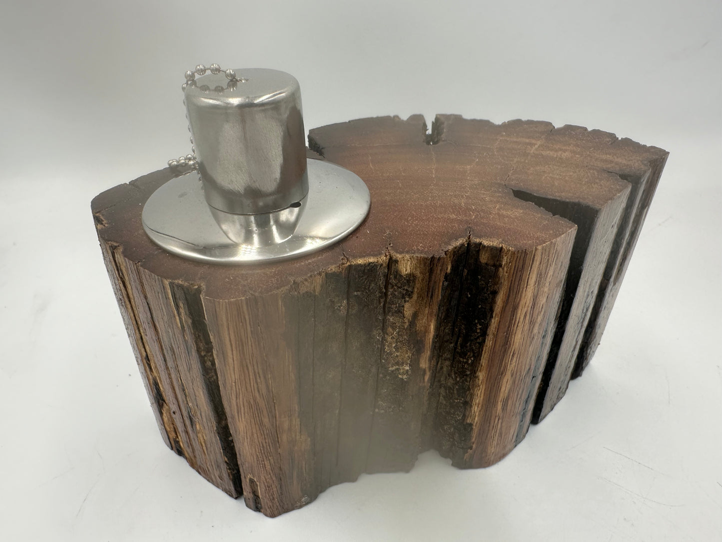 Recycled Wooden Oil Burner Small 70