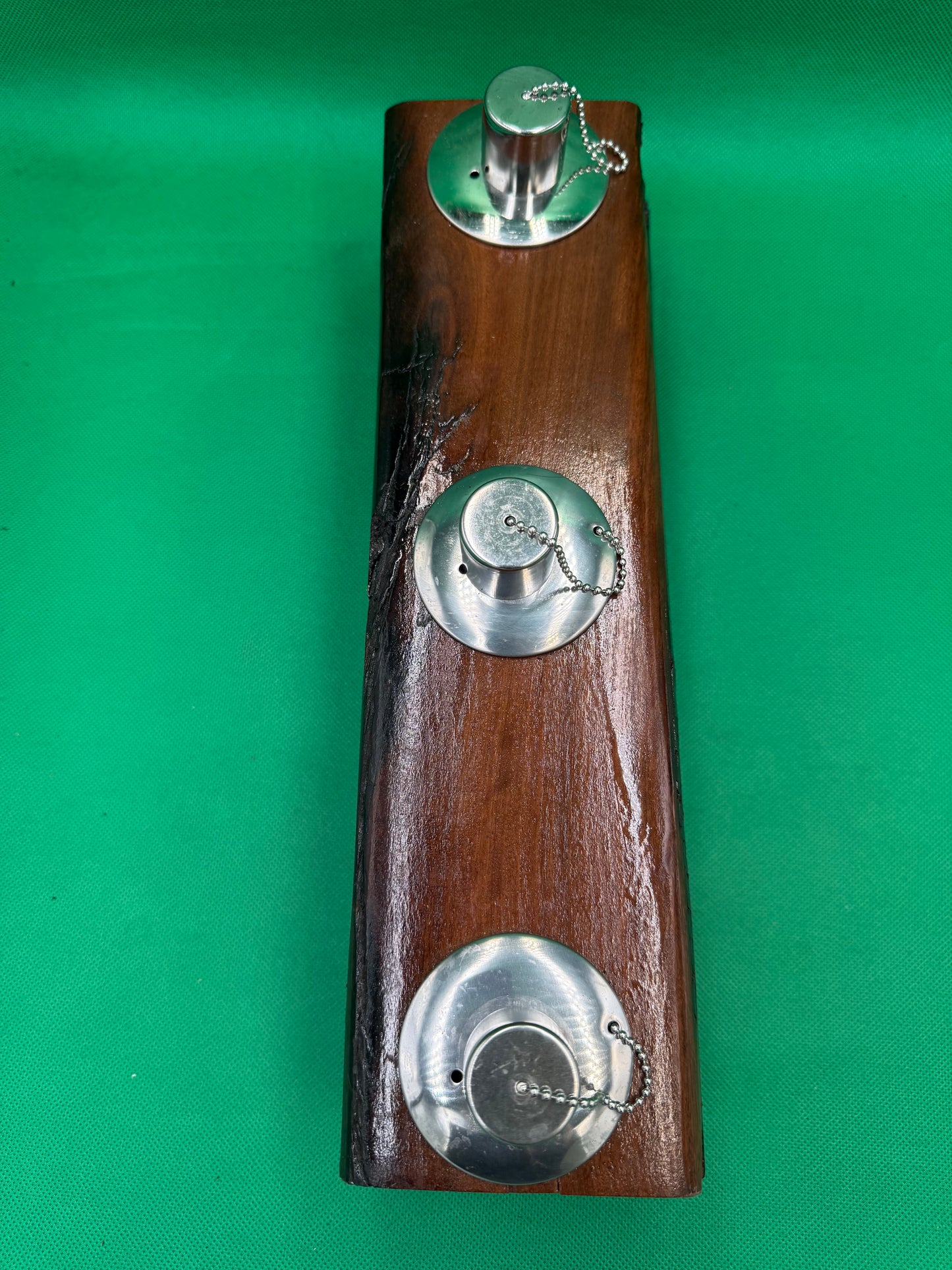 Recycled Wooden Oil Burner Log 109
