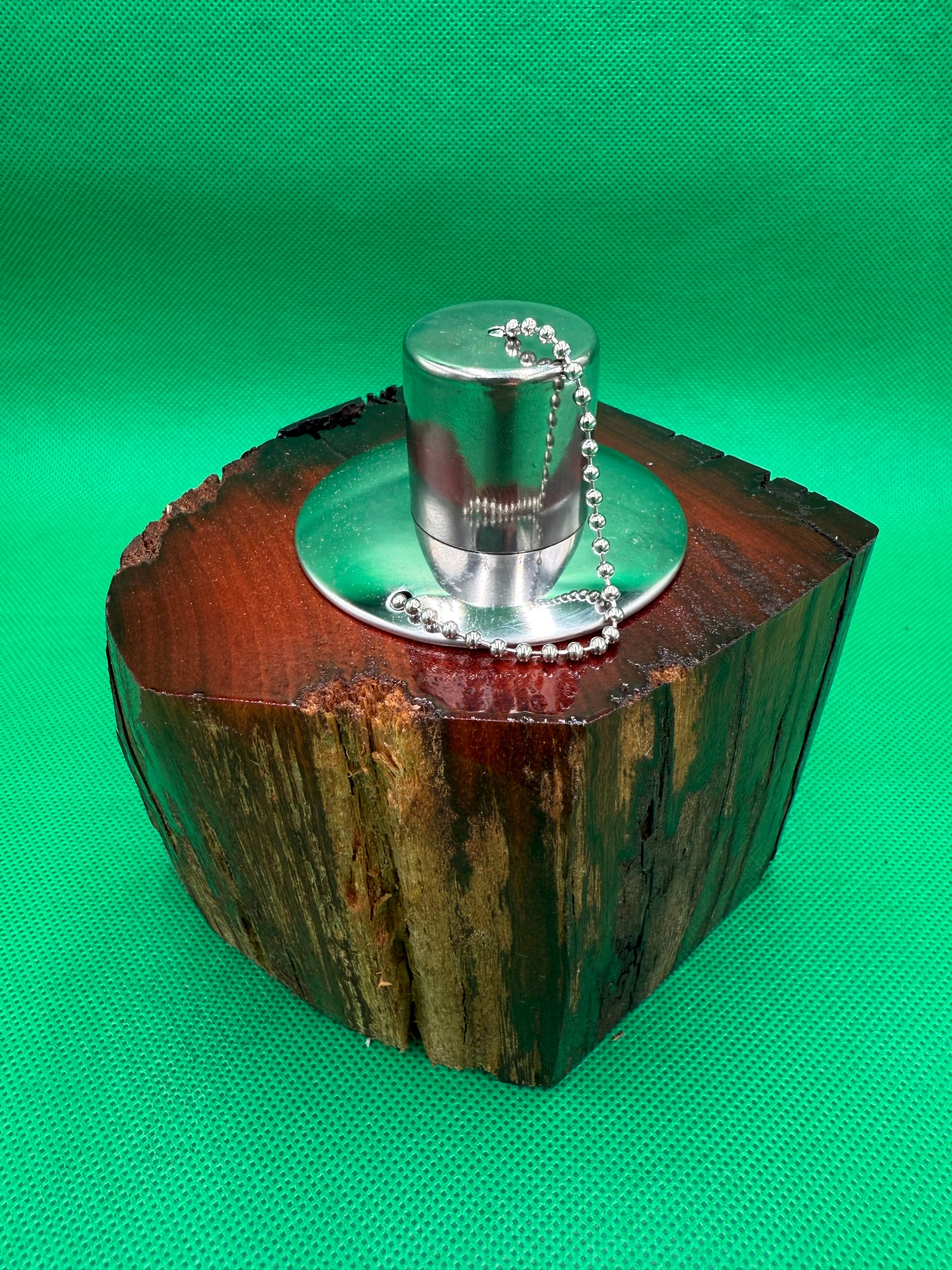 Recycled Wooden Oil Burner Small 3