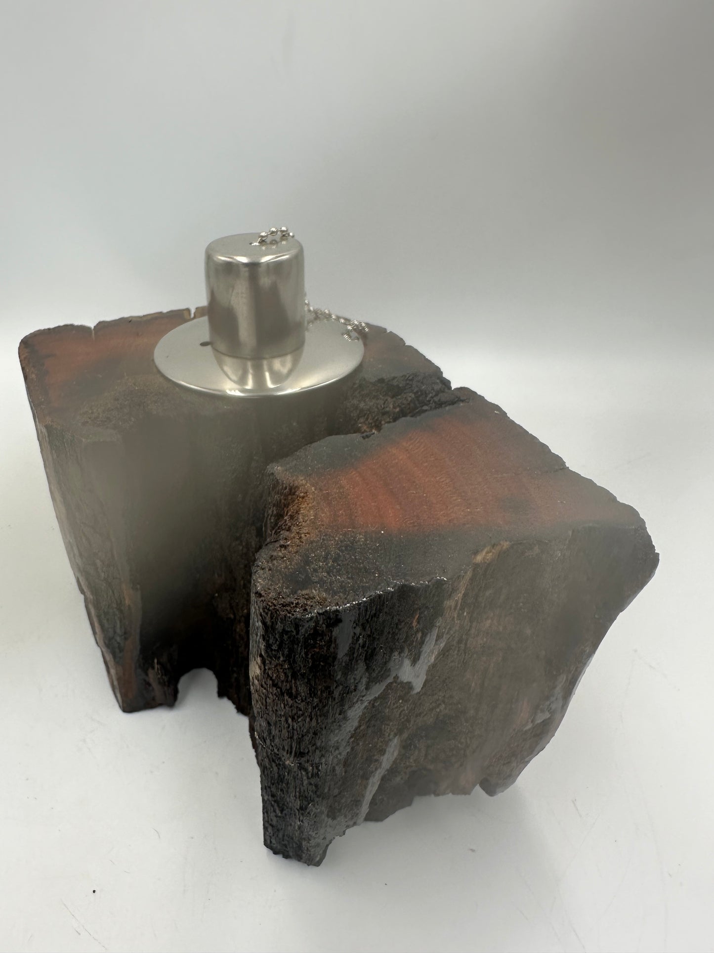 Recycled Wooden Oil Burner Large 65