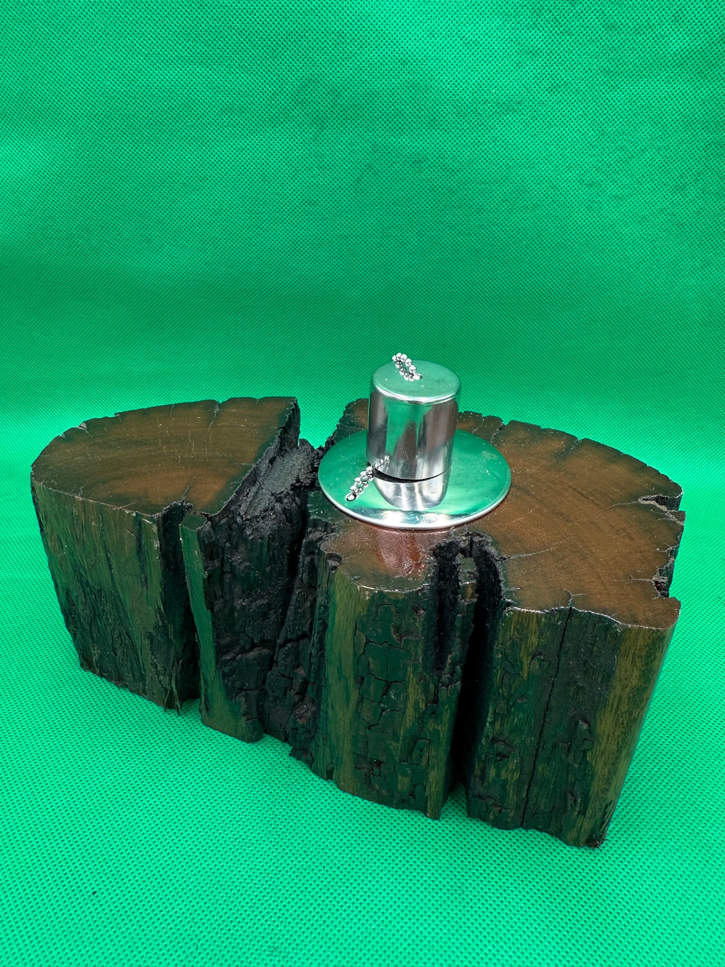 Recycled Wooden Oil Burner 100