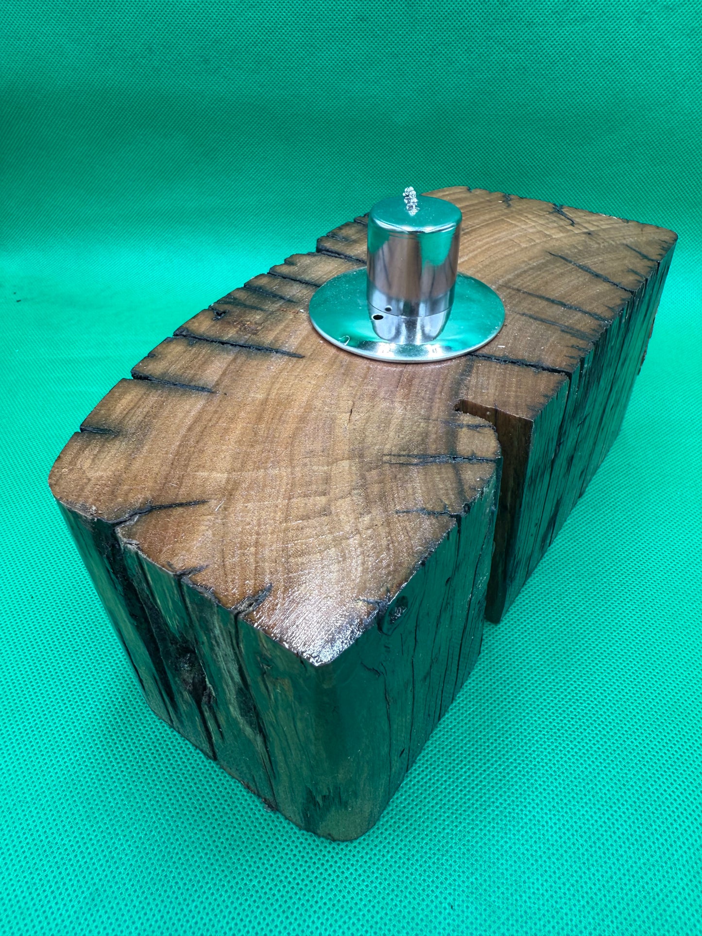 Recycled Wooden Oil Burner Large 40