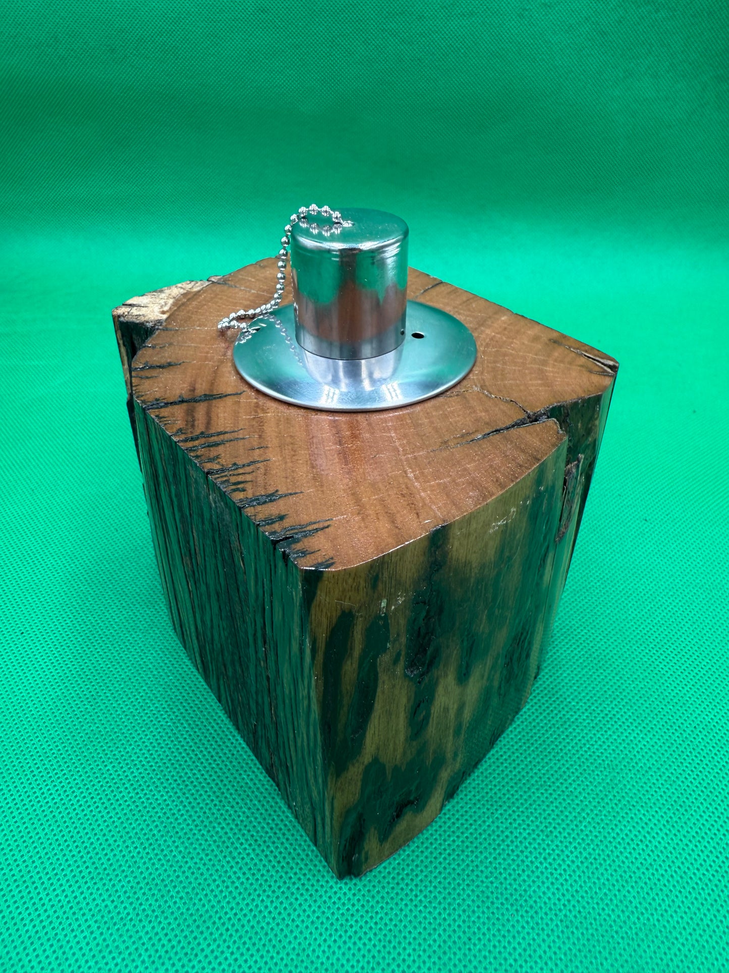 Recycled Wooden Oil Burner Small 106