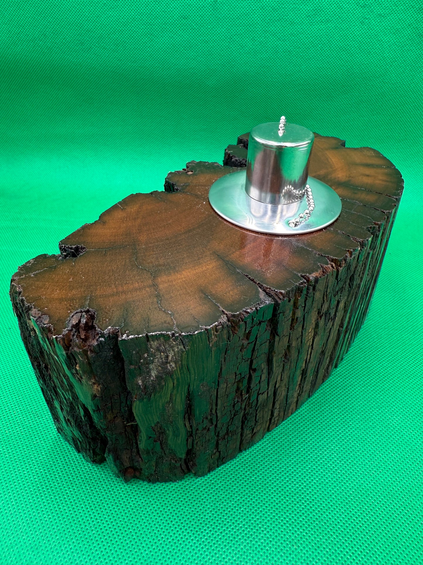 Recycled Wooden Oil Burner Large 52