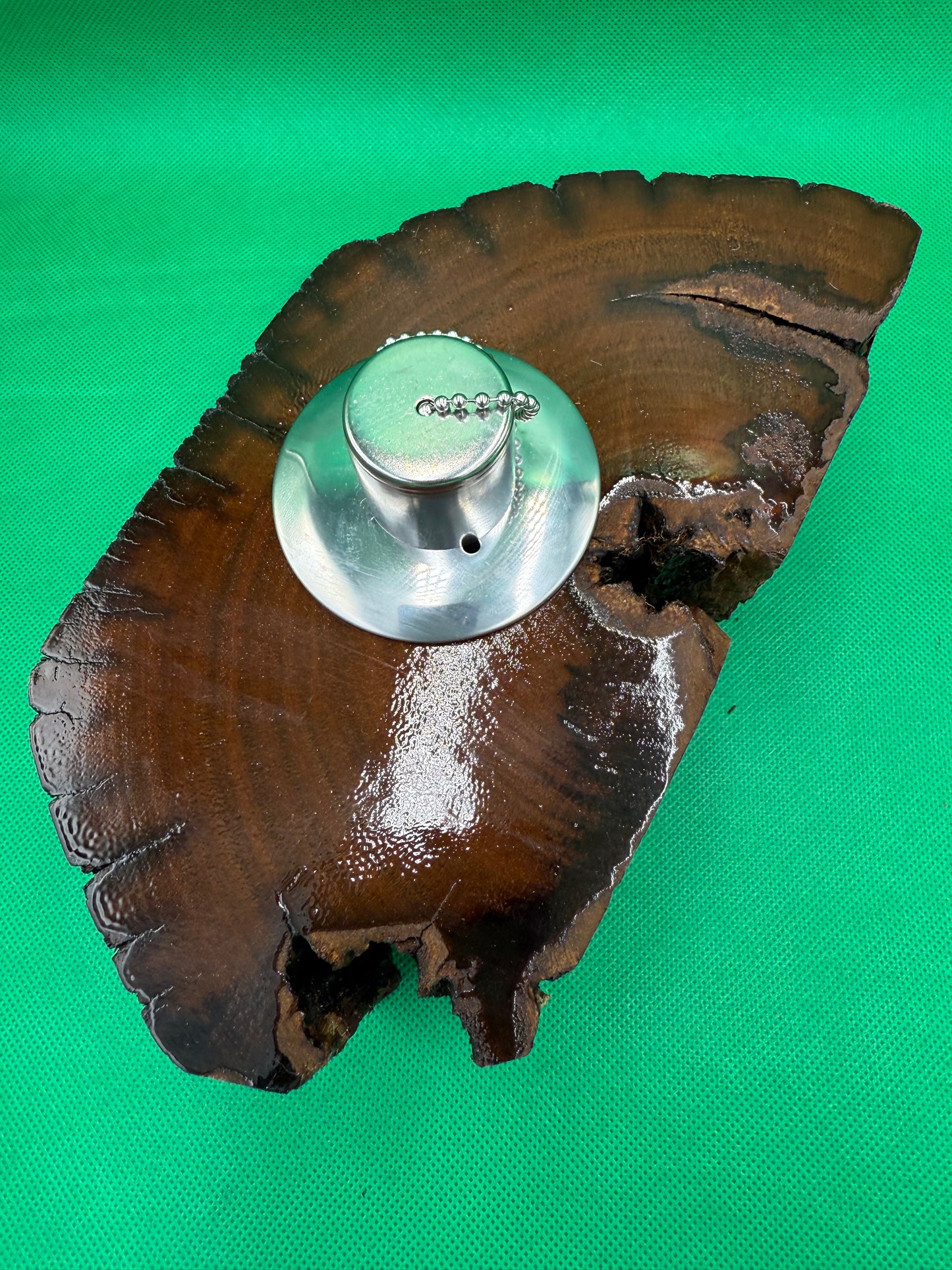 Recycled Wooden Oil Burner Large 19