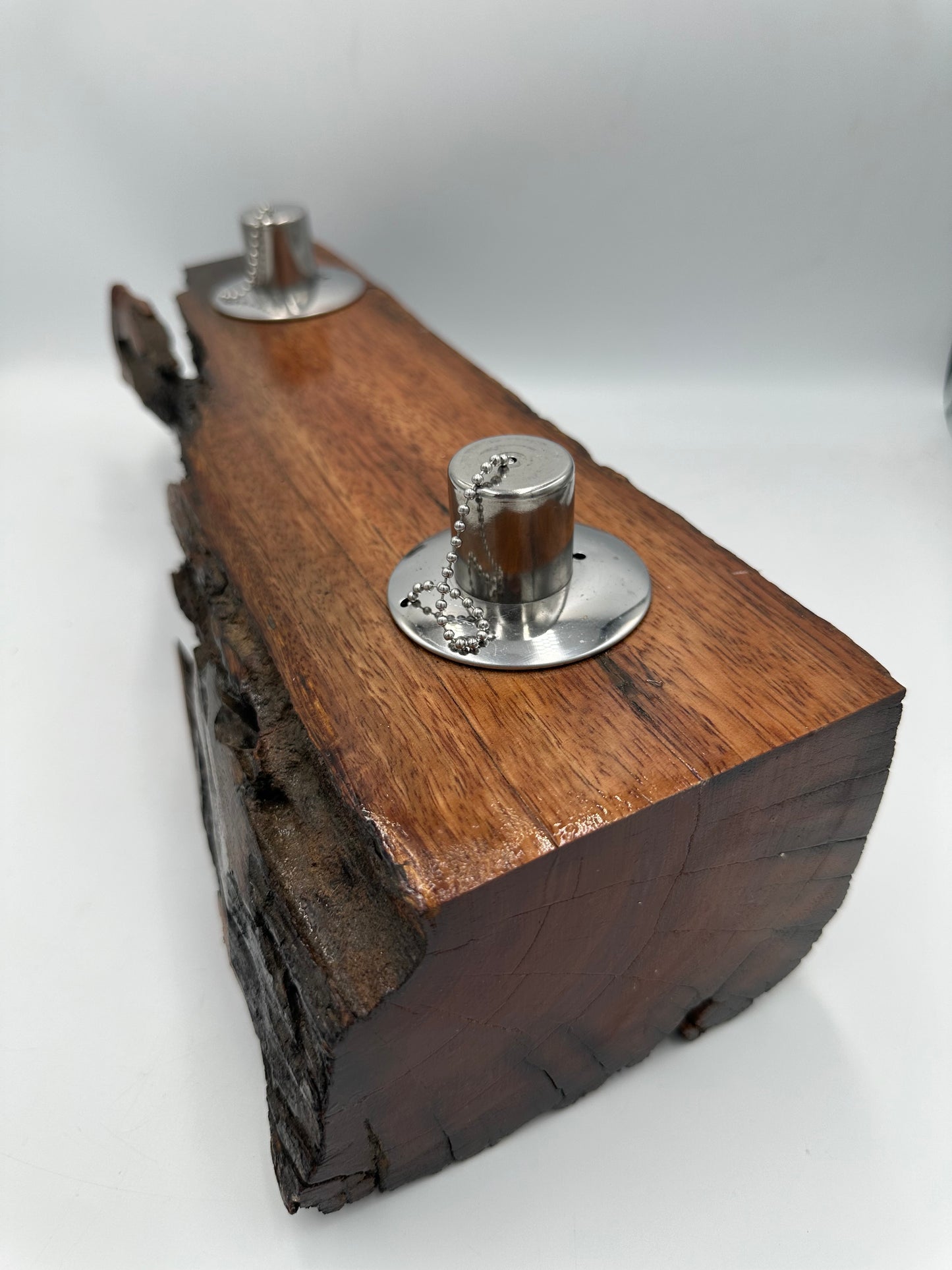 Log Recycled Wooden Oil Burner 73