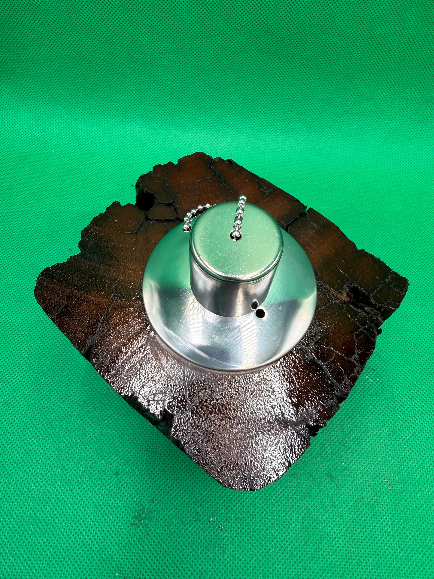 Recycled Wooden Oil Burner Small 63