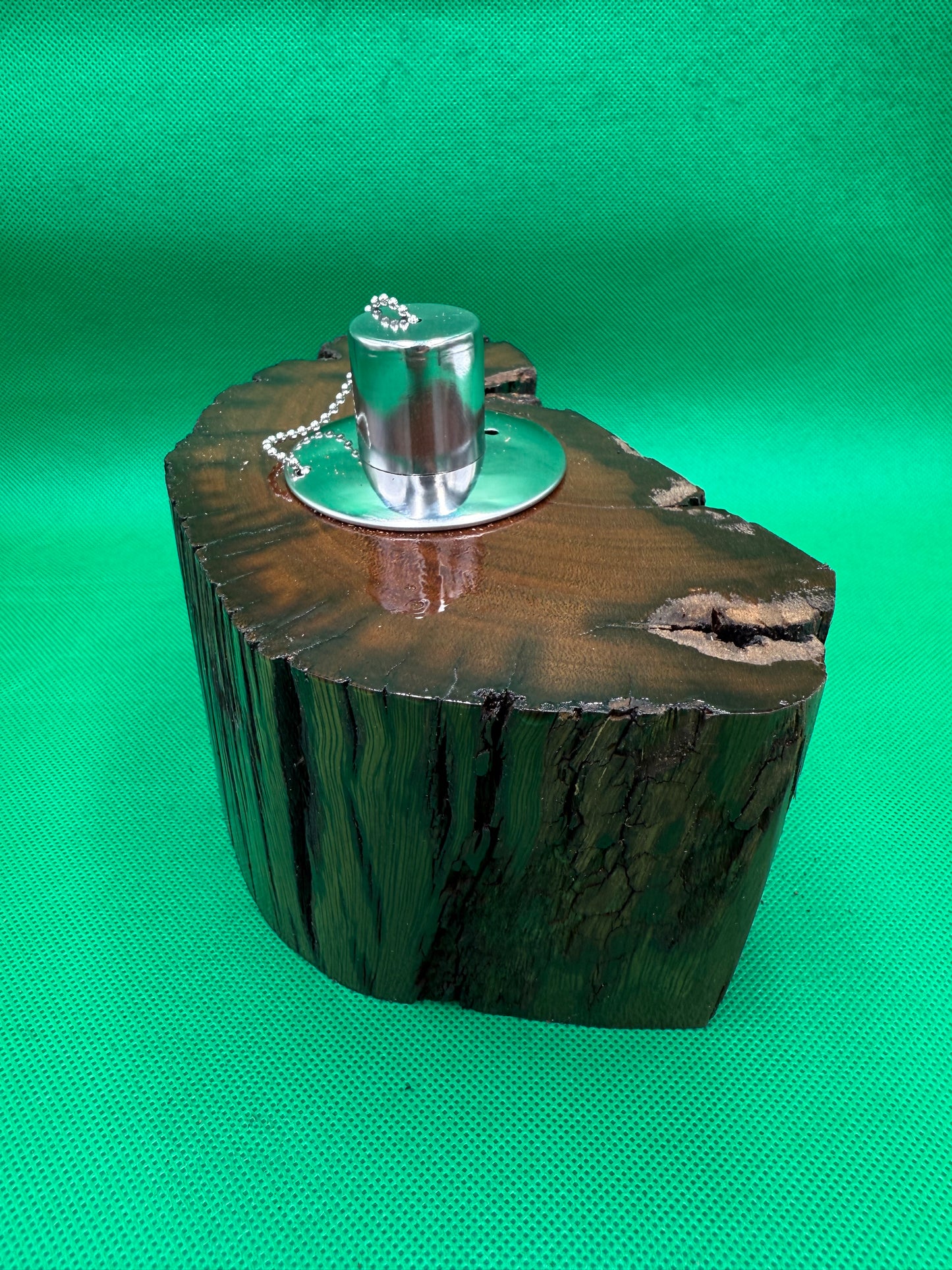 Recycled Wooden Oil Burner Large 58