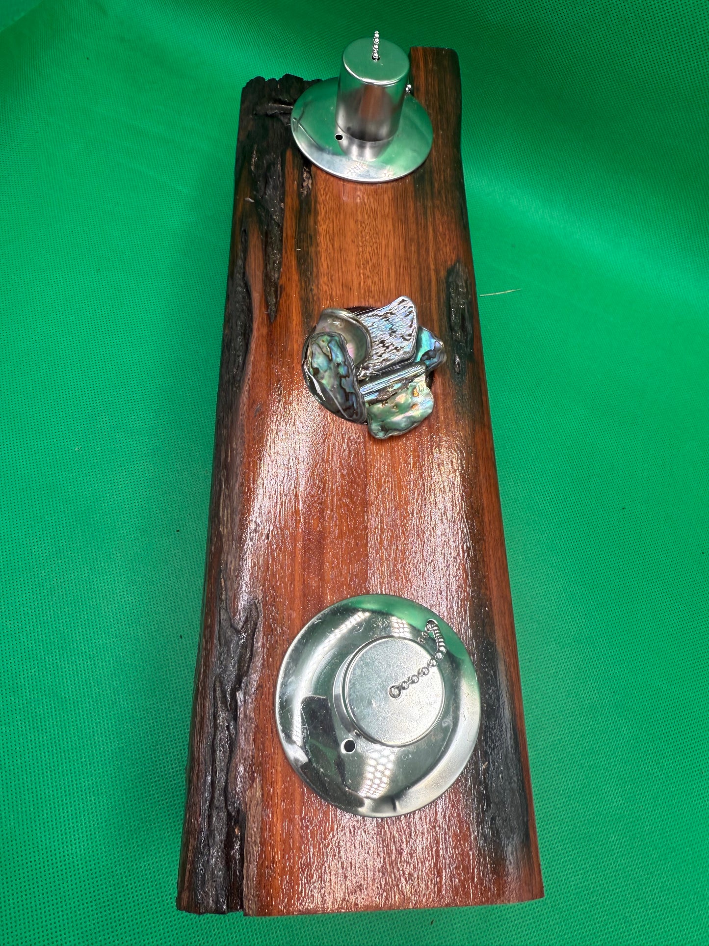 Log Recycled Wooden Oil Burner 73