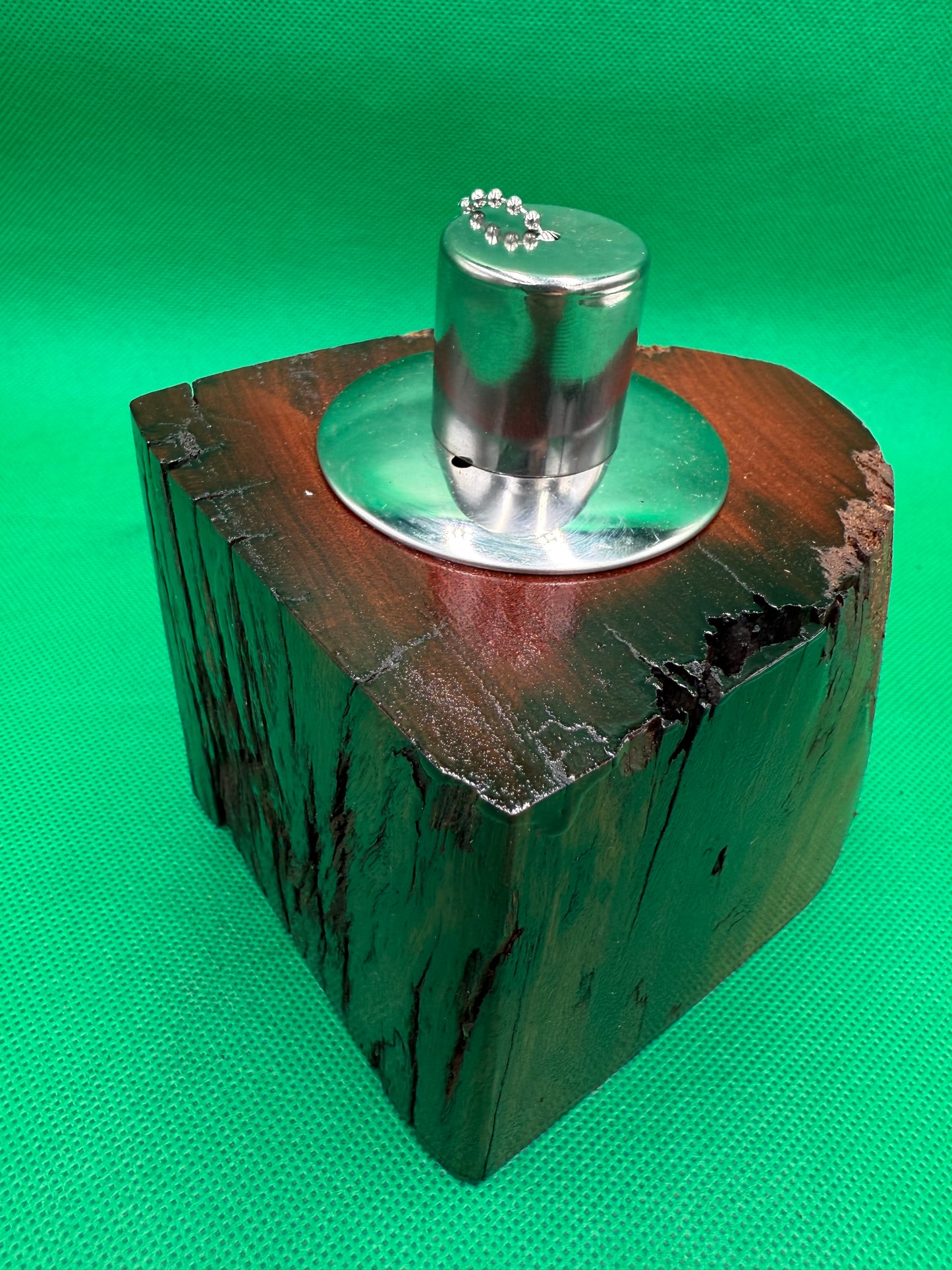 Recycled Wooden Oil Burner Small 3