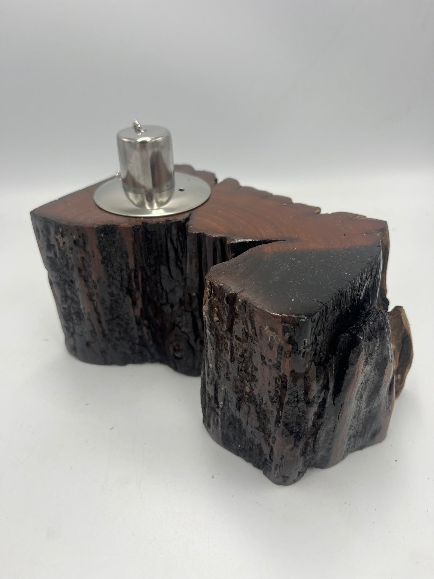Recycled Wooden Oil Burner Large 5