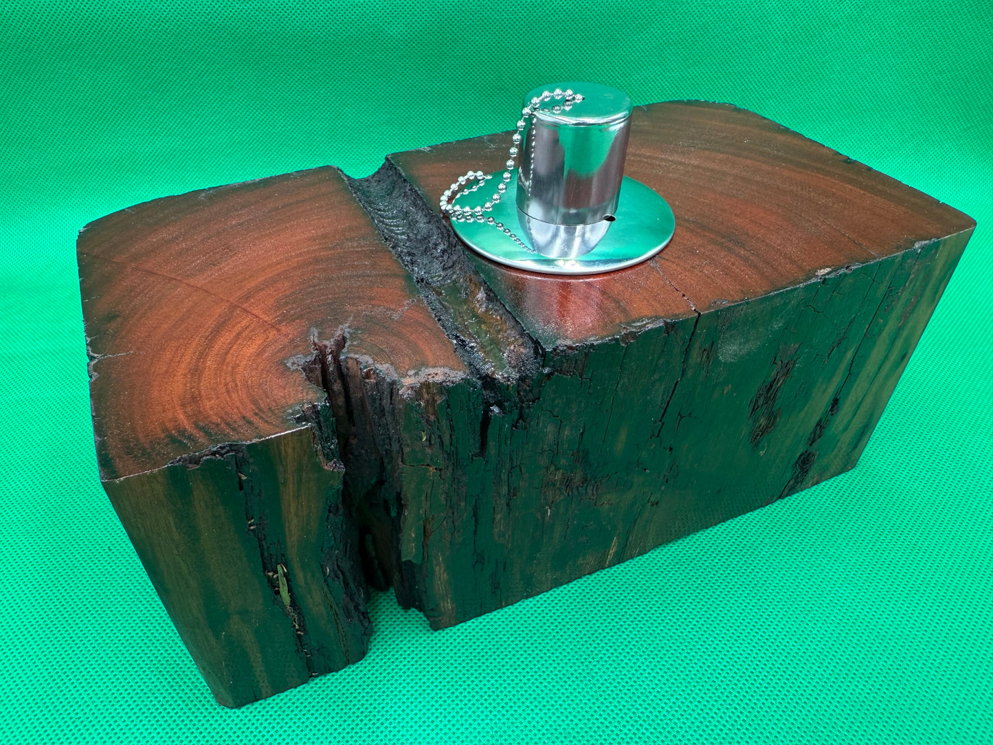 Recycled Wooden Oil Burner Large 103