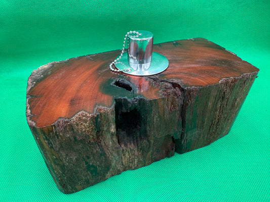 Recycled Wooden Oil Burner Large 38