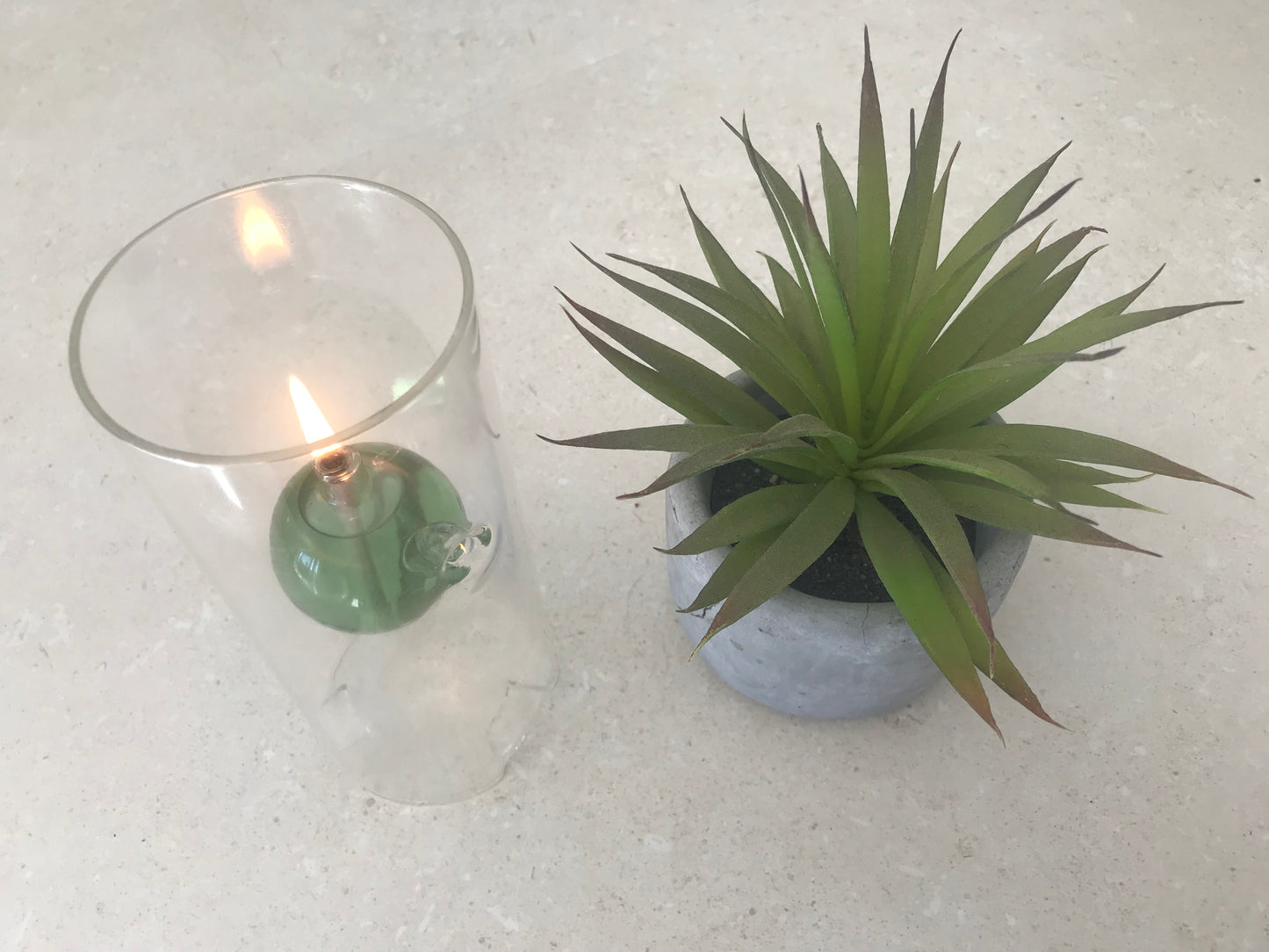 Glass Floating Ball Oil Burner