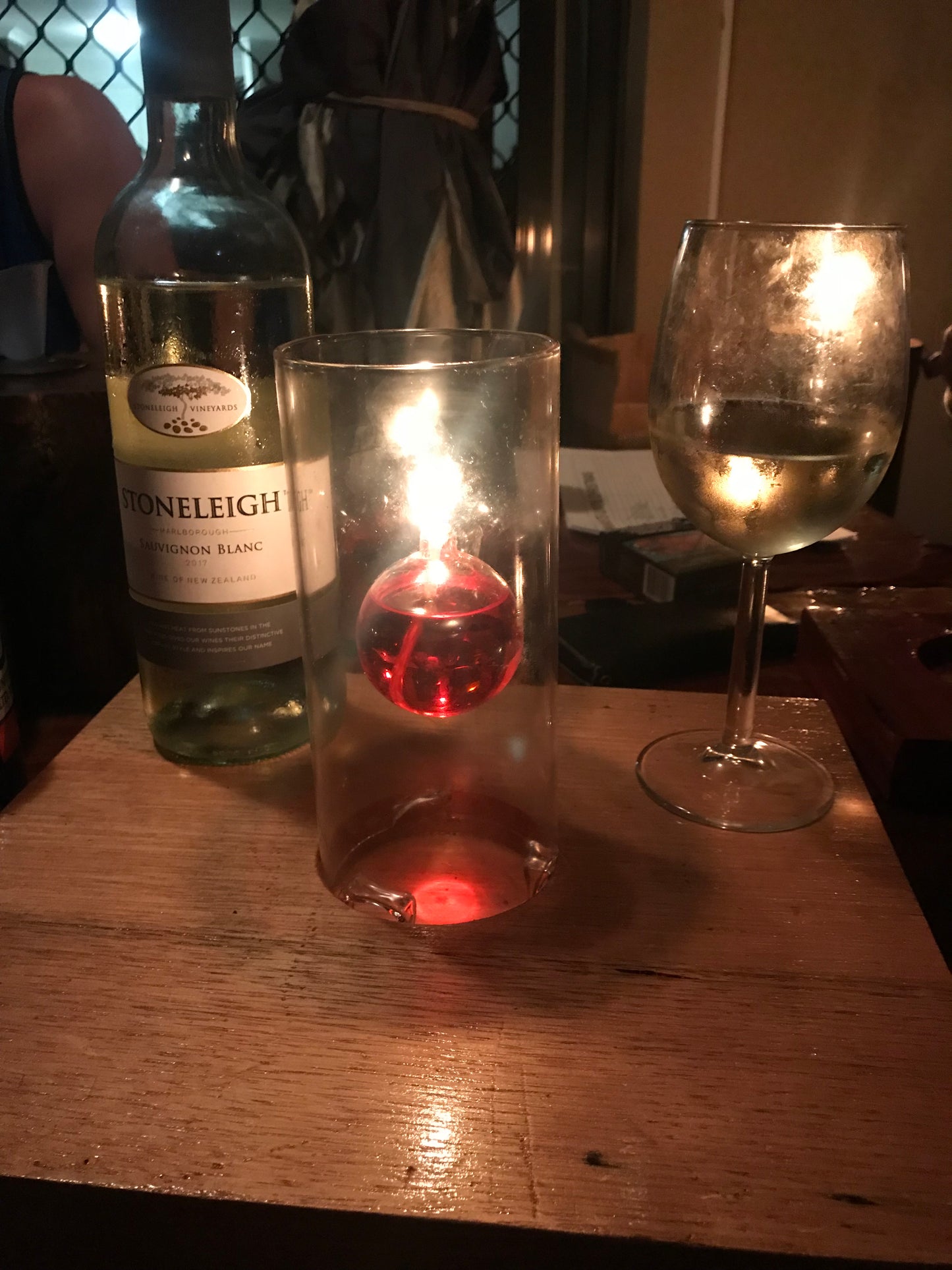Glass Floating Ball Oil Burner