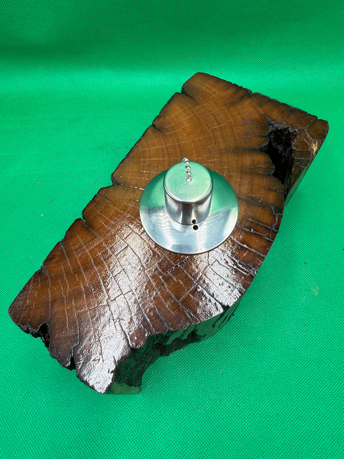 Recycled Wooden Oil Burner Large 6