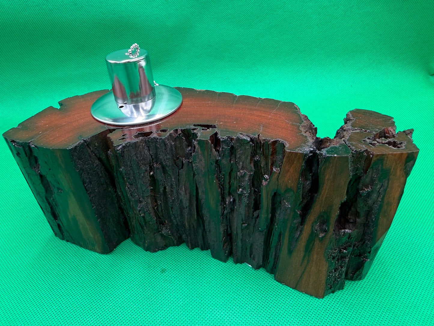 Recycled Wooden Oil Burner Large 23