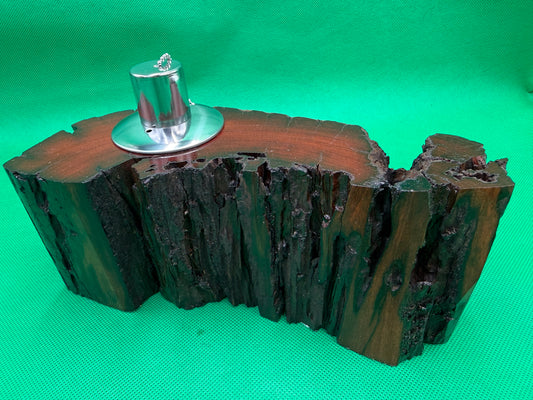 Recycled Wooden Oil Burner Large 23