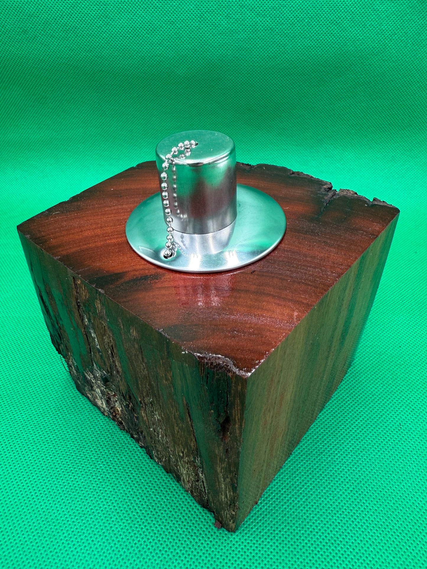 Recycled Wooden Oil Burner Small 28