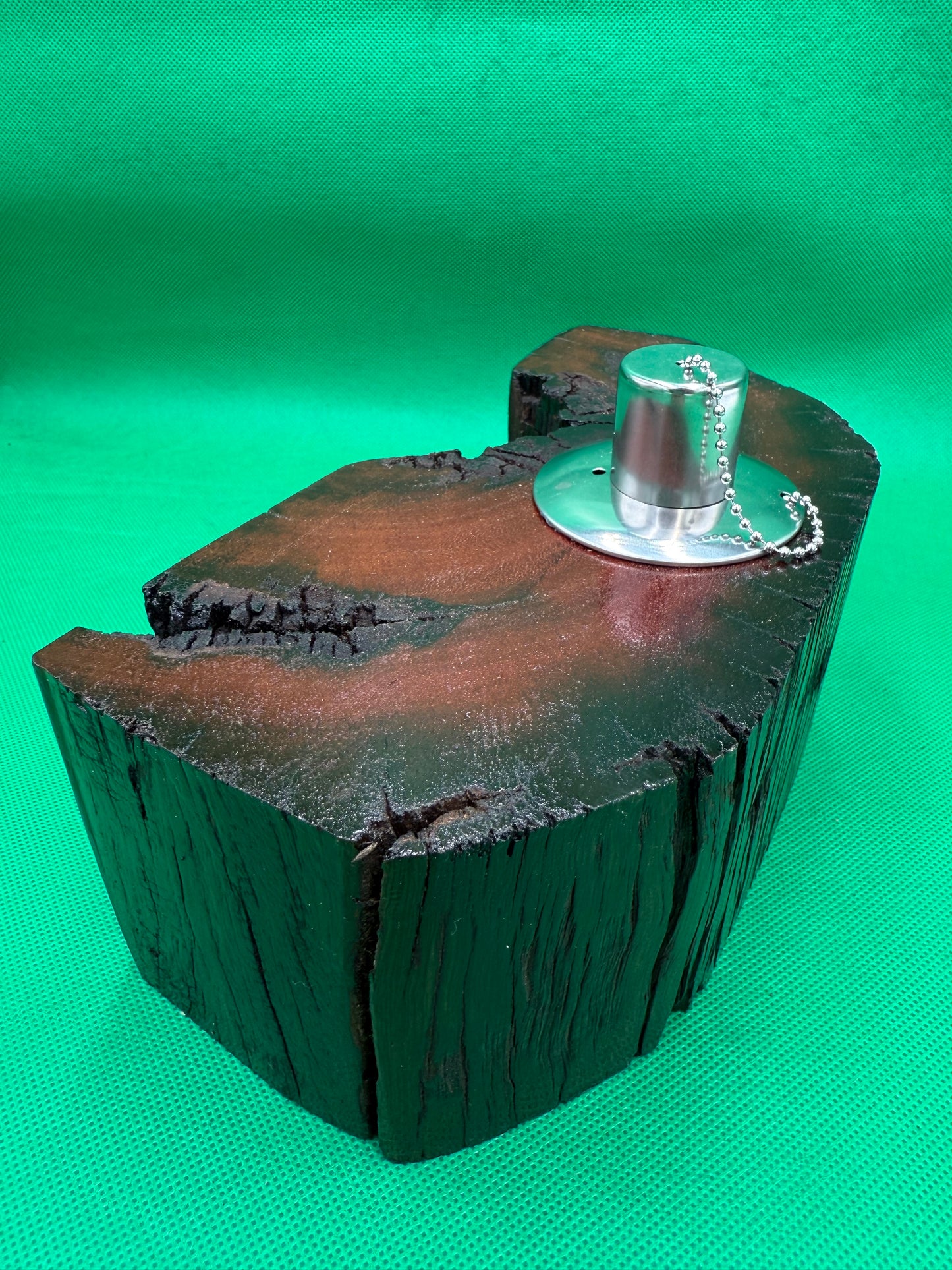 Recycled Wooden Oil Burner Large 90