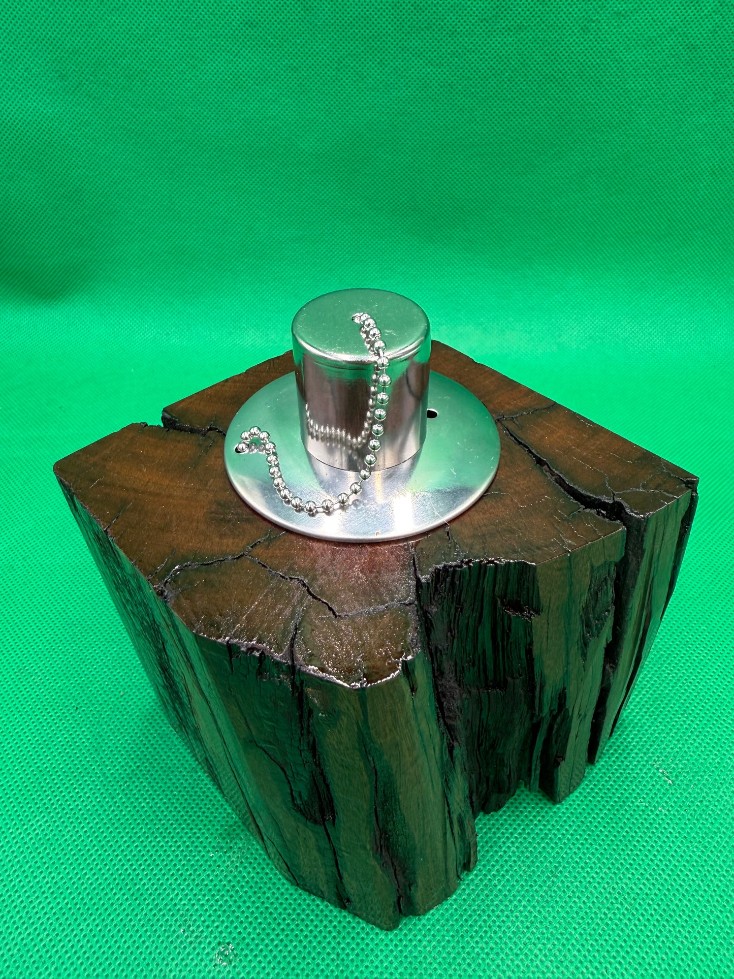 Recycled Wooden Oil Burner Small 107
