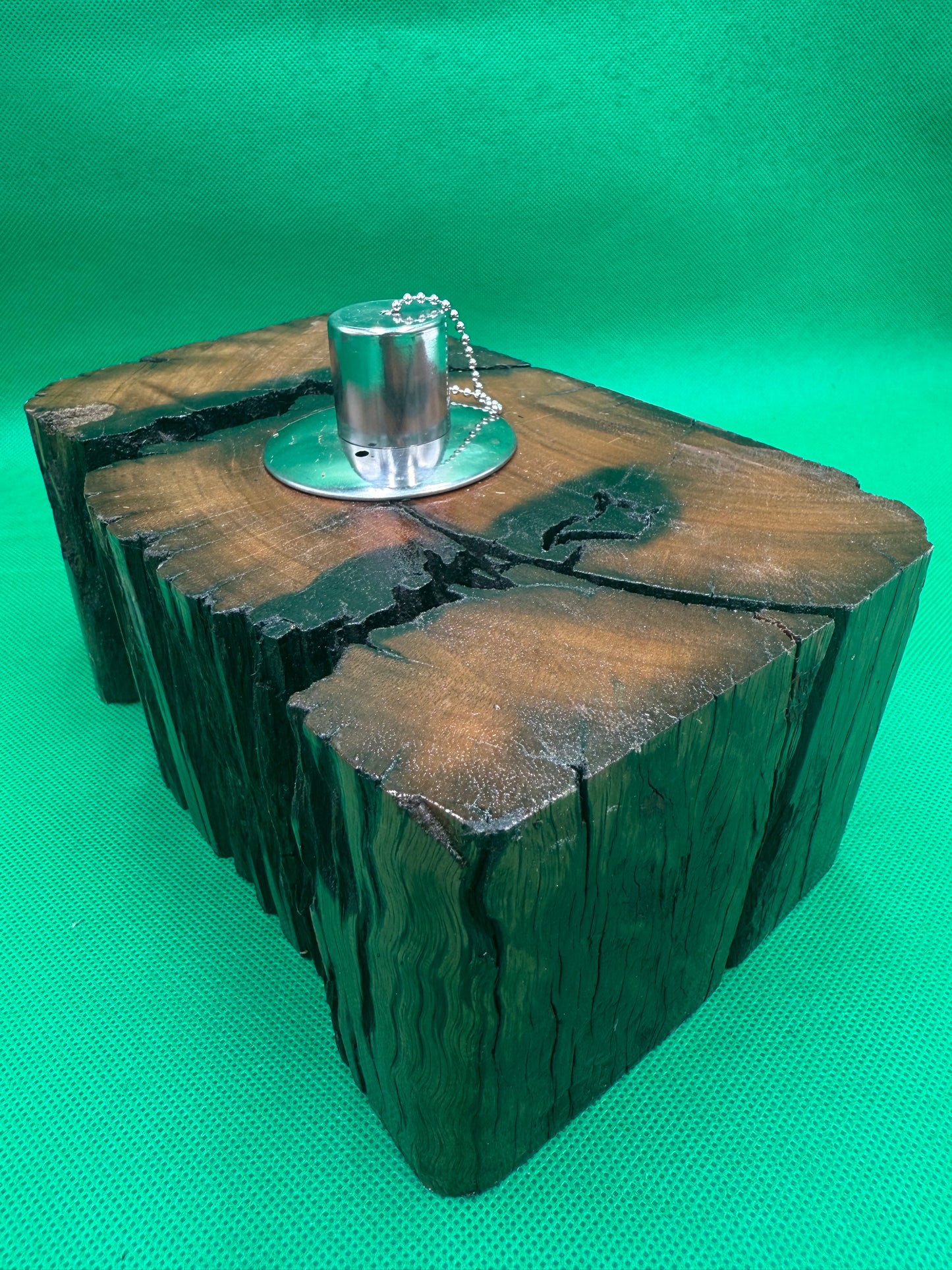 Recycled Wooden Oil Burner Large 129