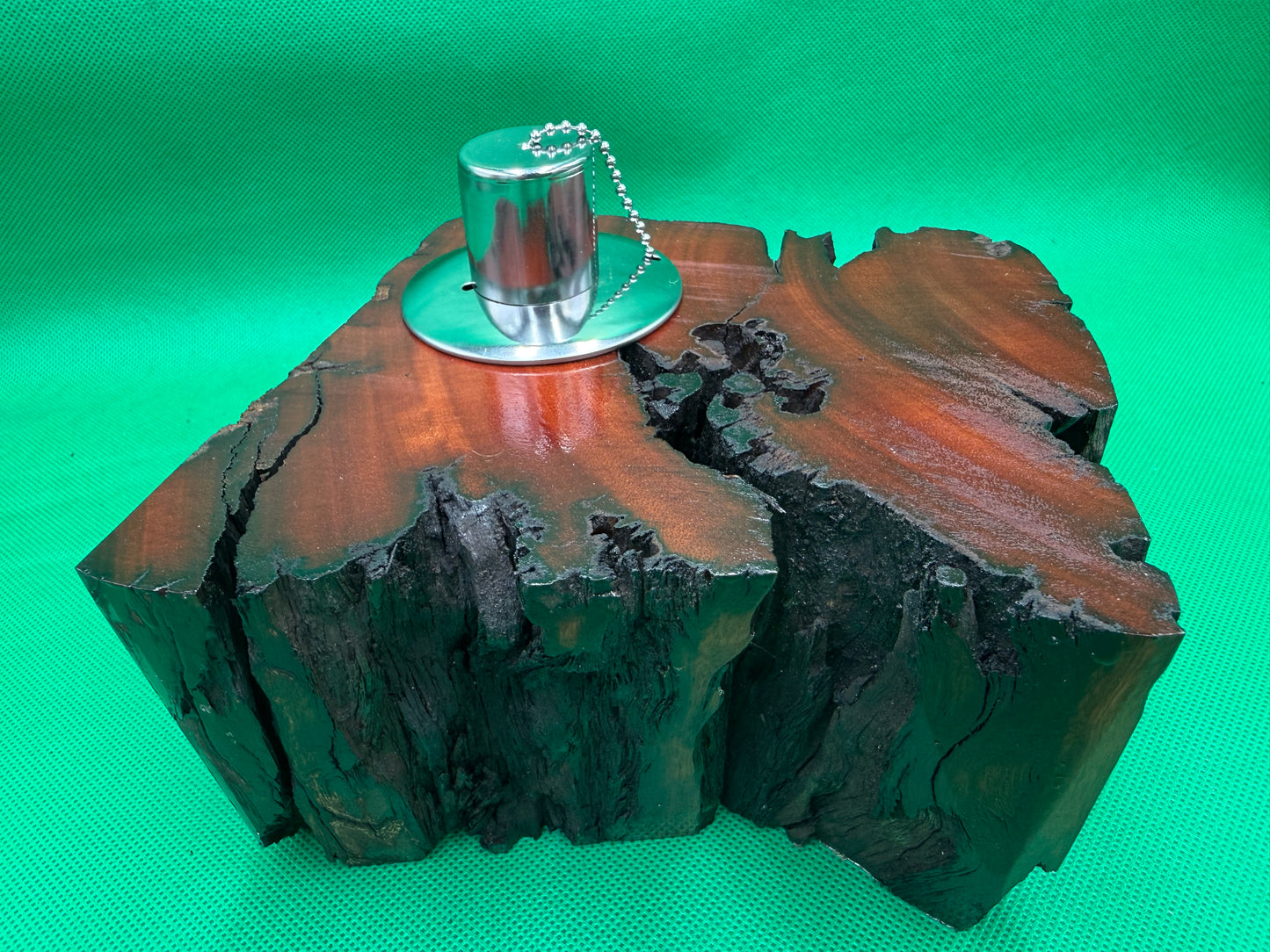 Recycled Wooden Oil Burner Large 103