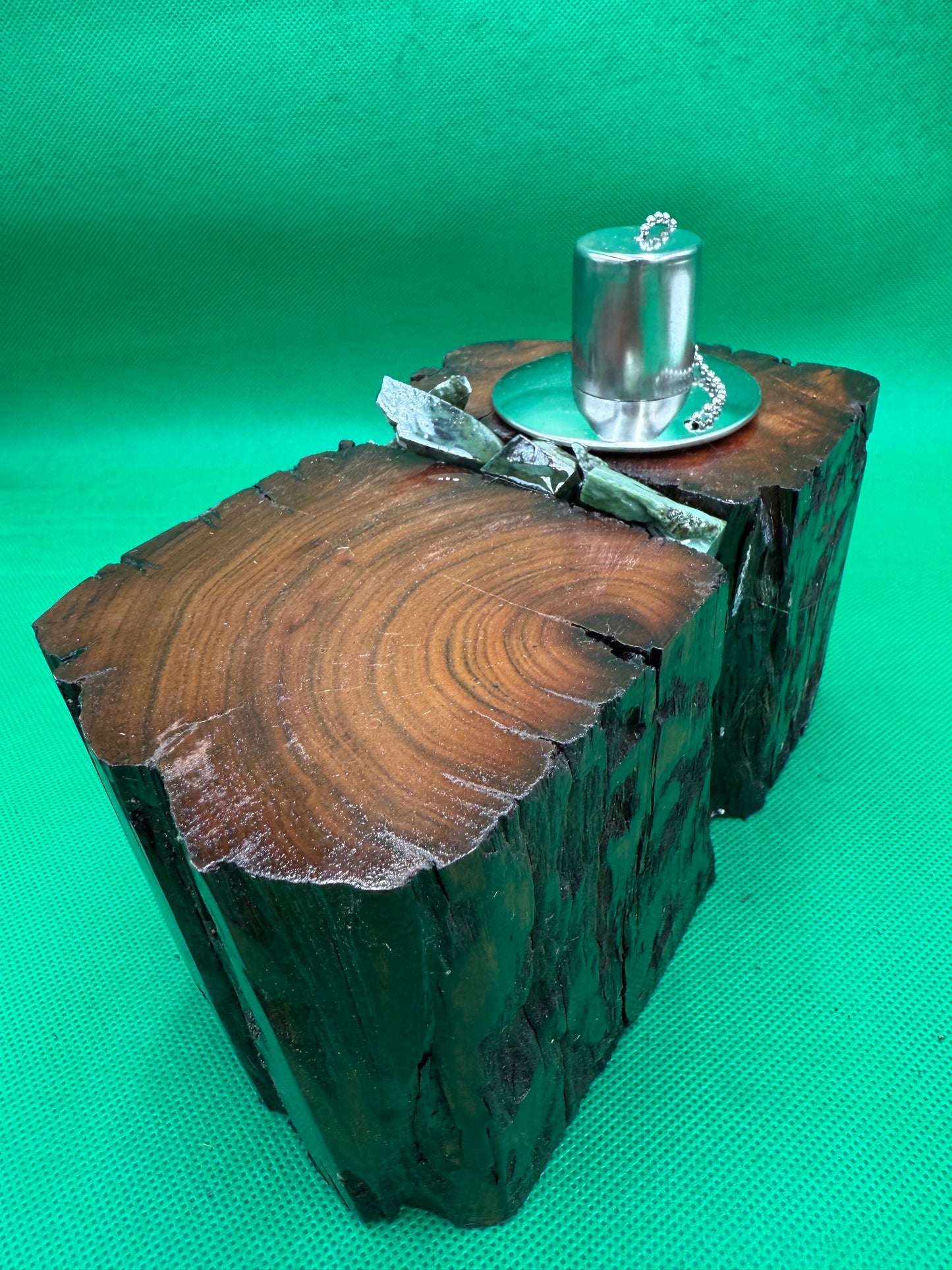 Recycled Wooden Oil Burner large 48