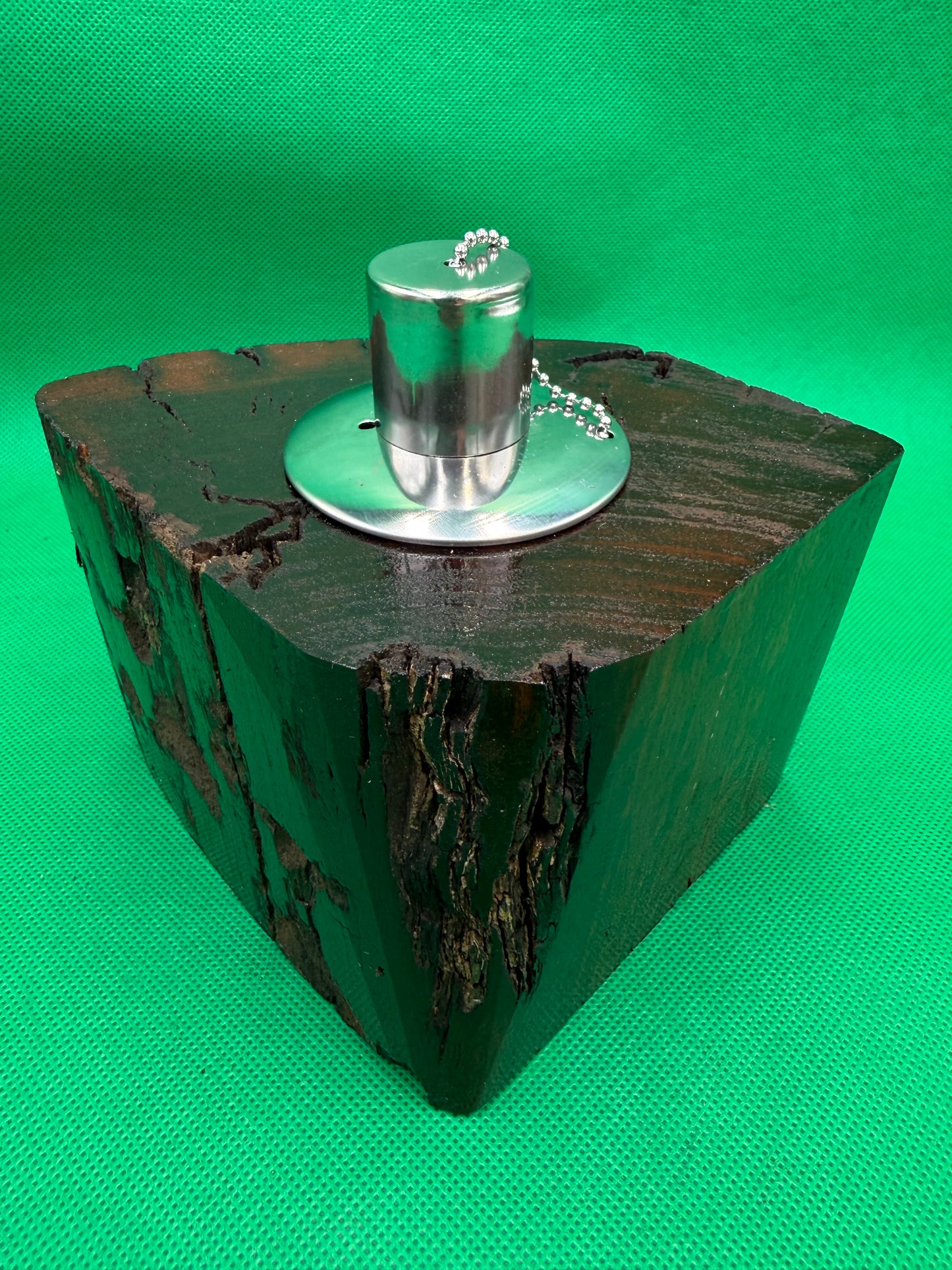 Recycled Wooden Oil Burner Small 91