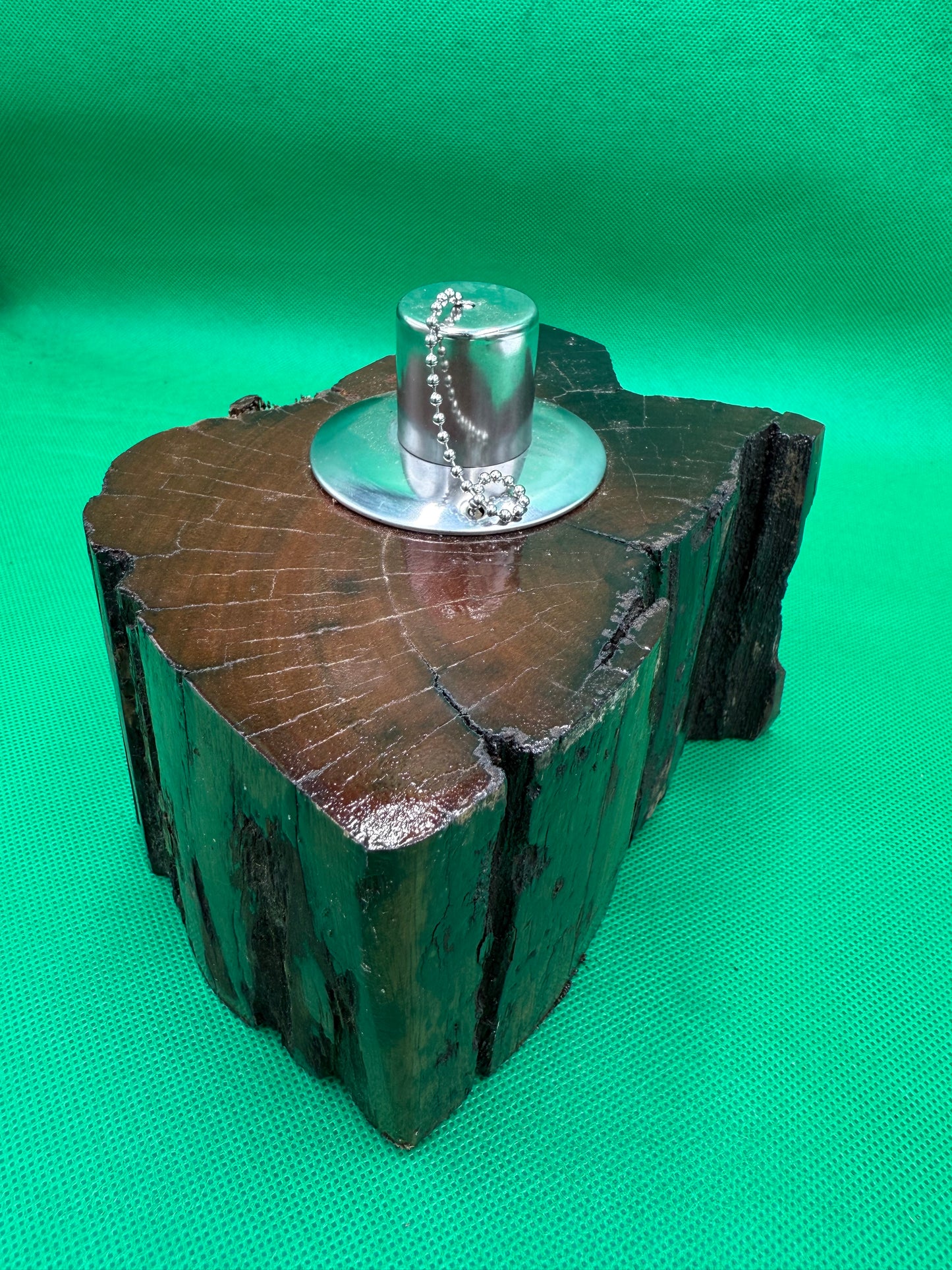 Recycled Wooden Oil Burner Large 98